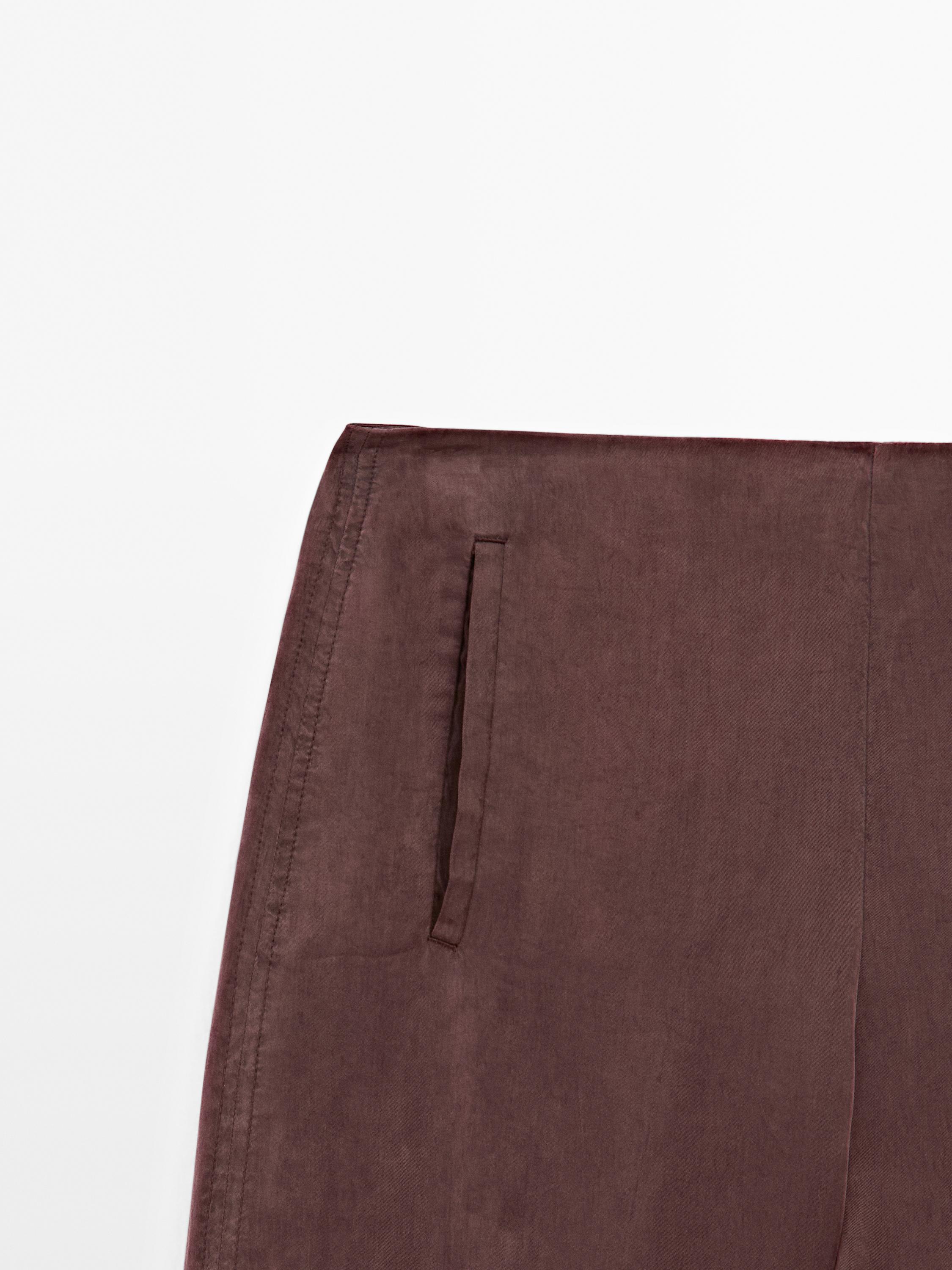 Flowing barrel fit co-ord trousers