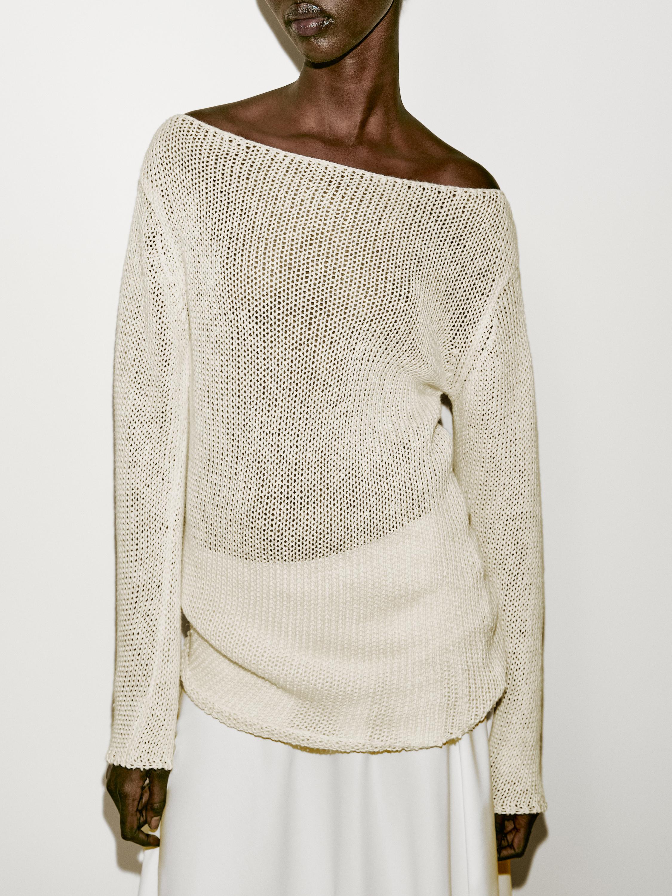Long cutwork sweater - Limited Edition
