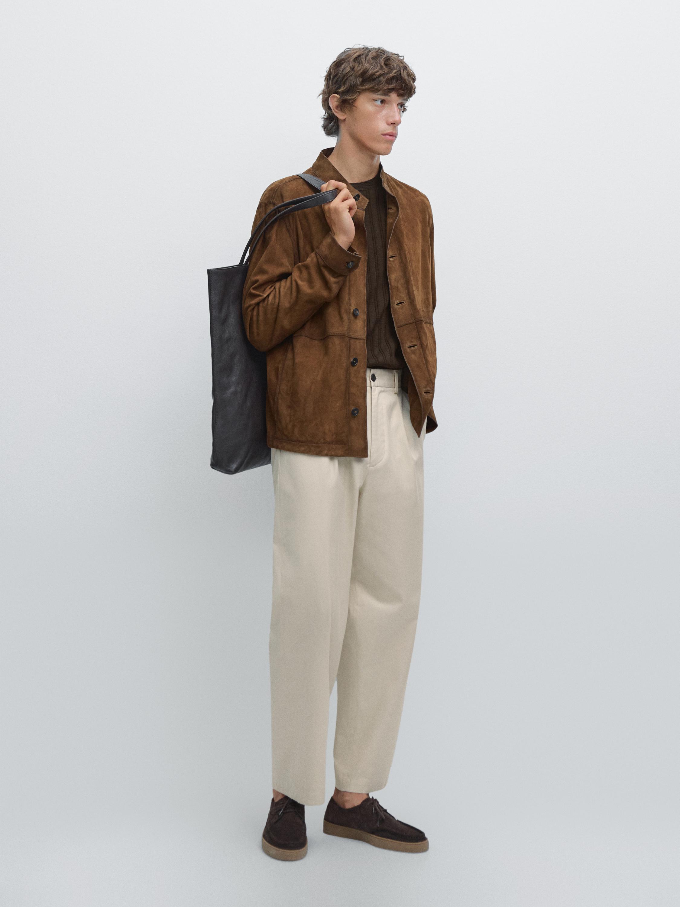 100% katoenen broek relaxed fit