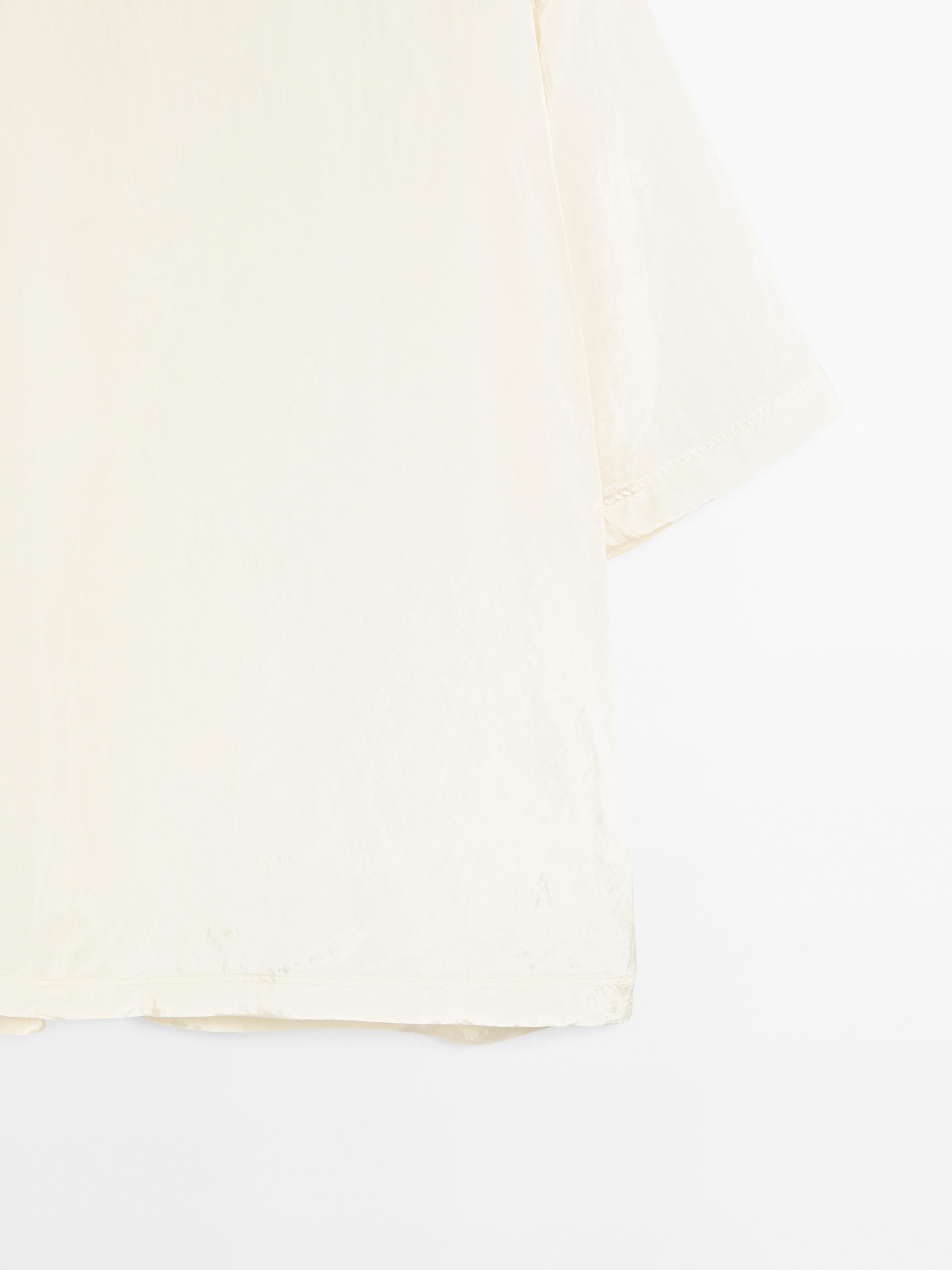 Short sleeve organza T-shirt - Limited Edition