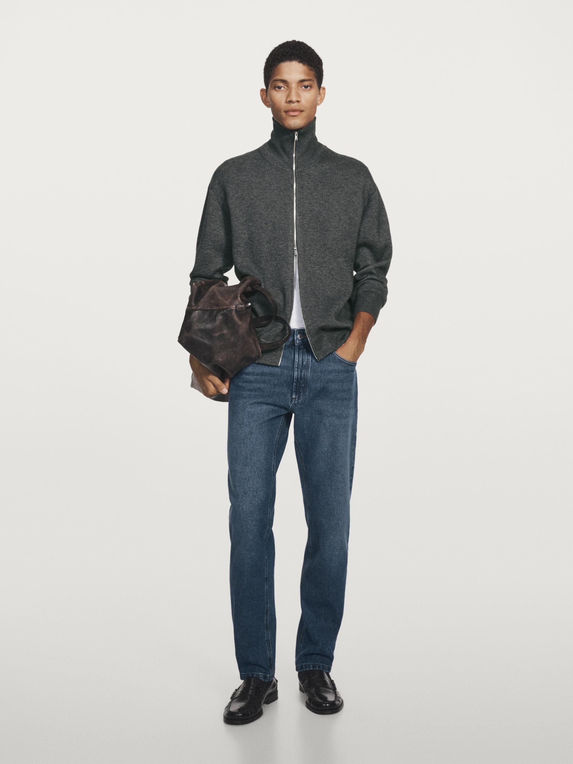 Jeans Slim Fit - Azzurro - 34 (It 50) - Massimo Dutti - Maschile