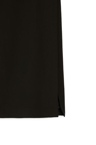 Flowing wrap midi skirt - LIMITED EDITION — BLACK 8