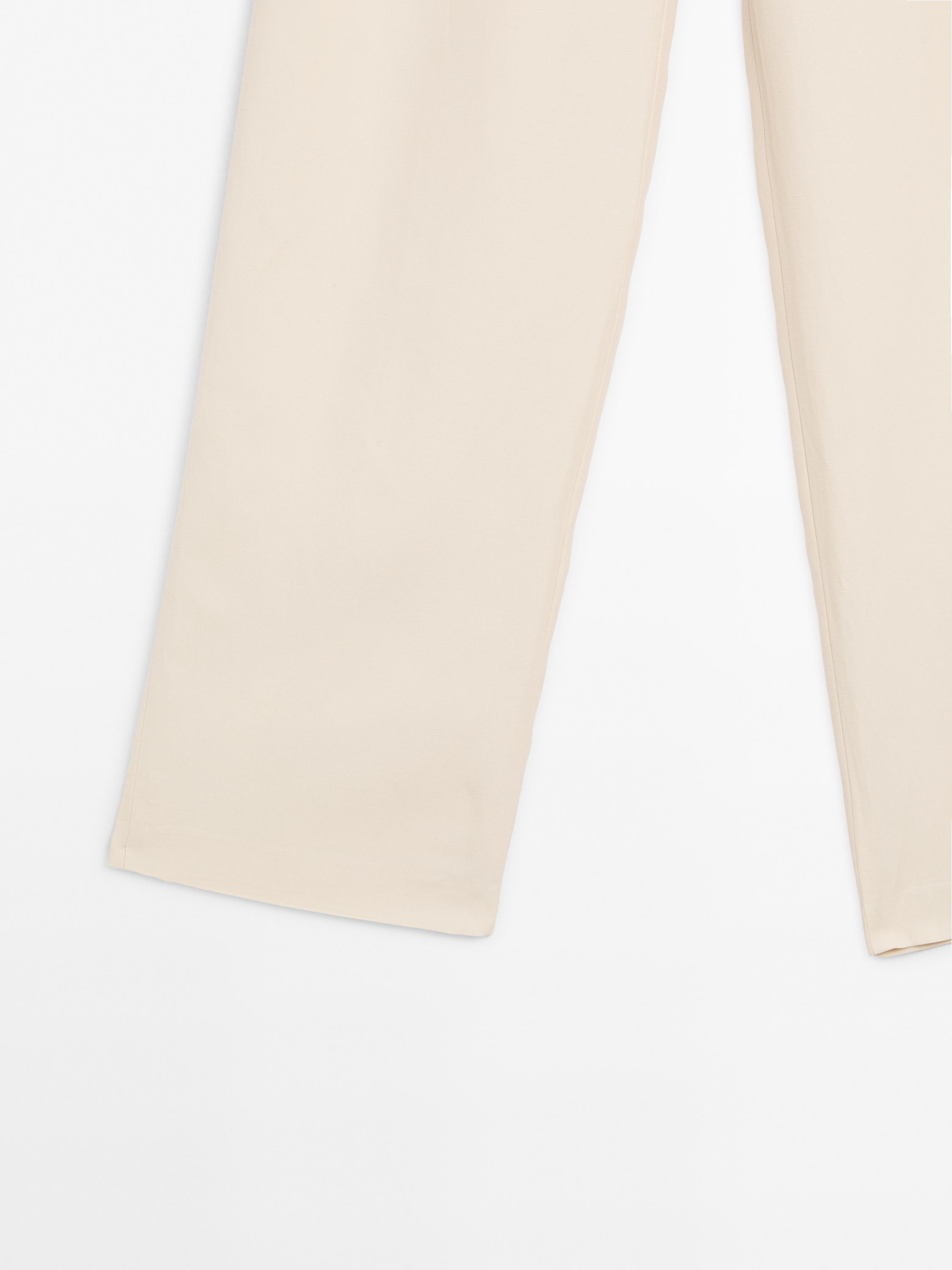 Trousers with dart detail - Limited Edition