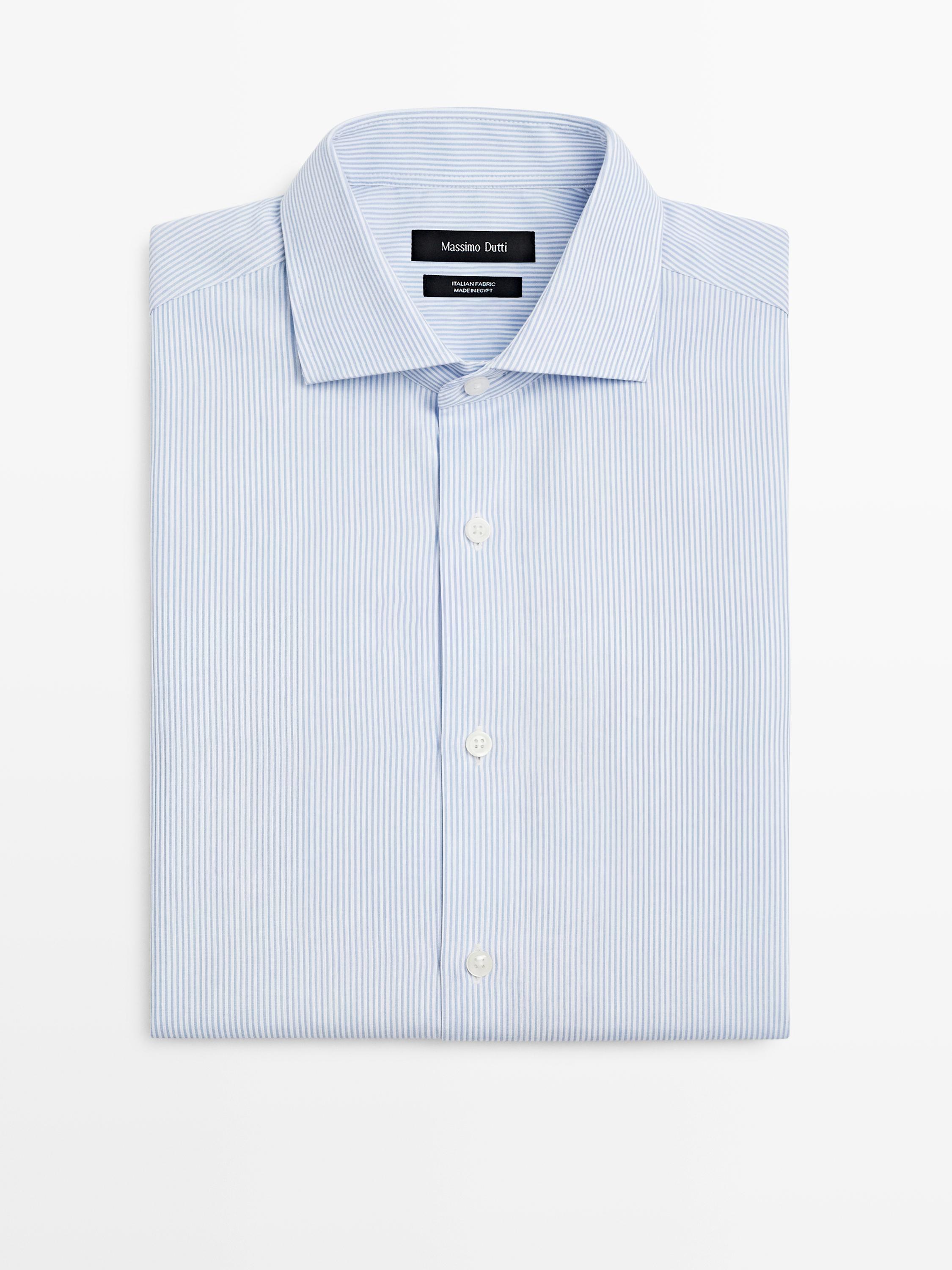 100% cotton striped shirt