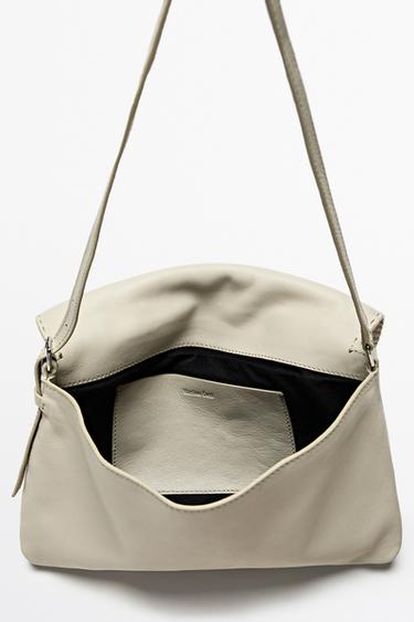 Nappa leather mini bag with stitch detail — Gold 7