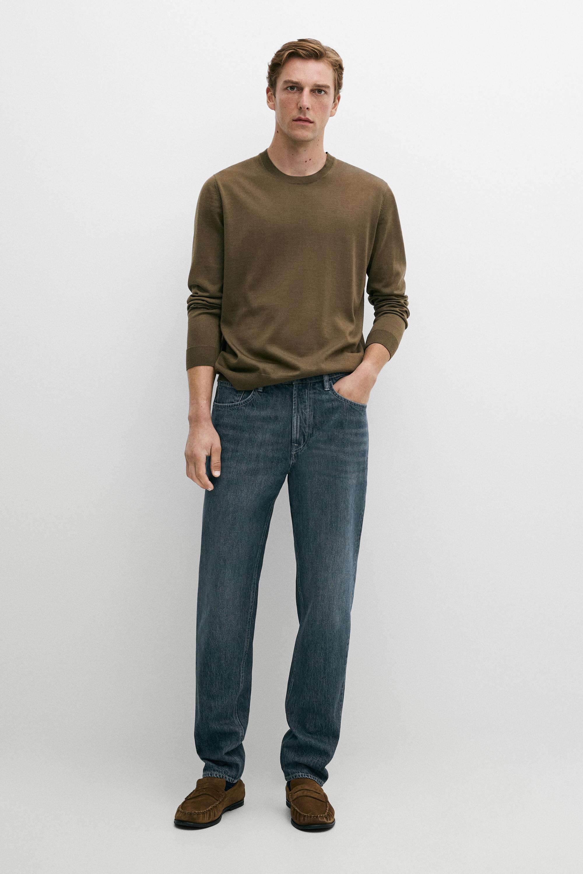 Tapered fit jeans