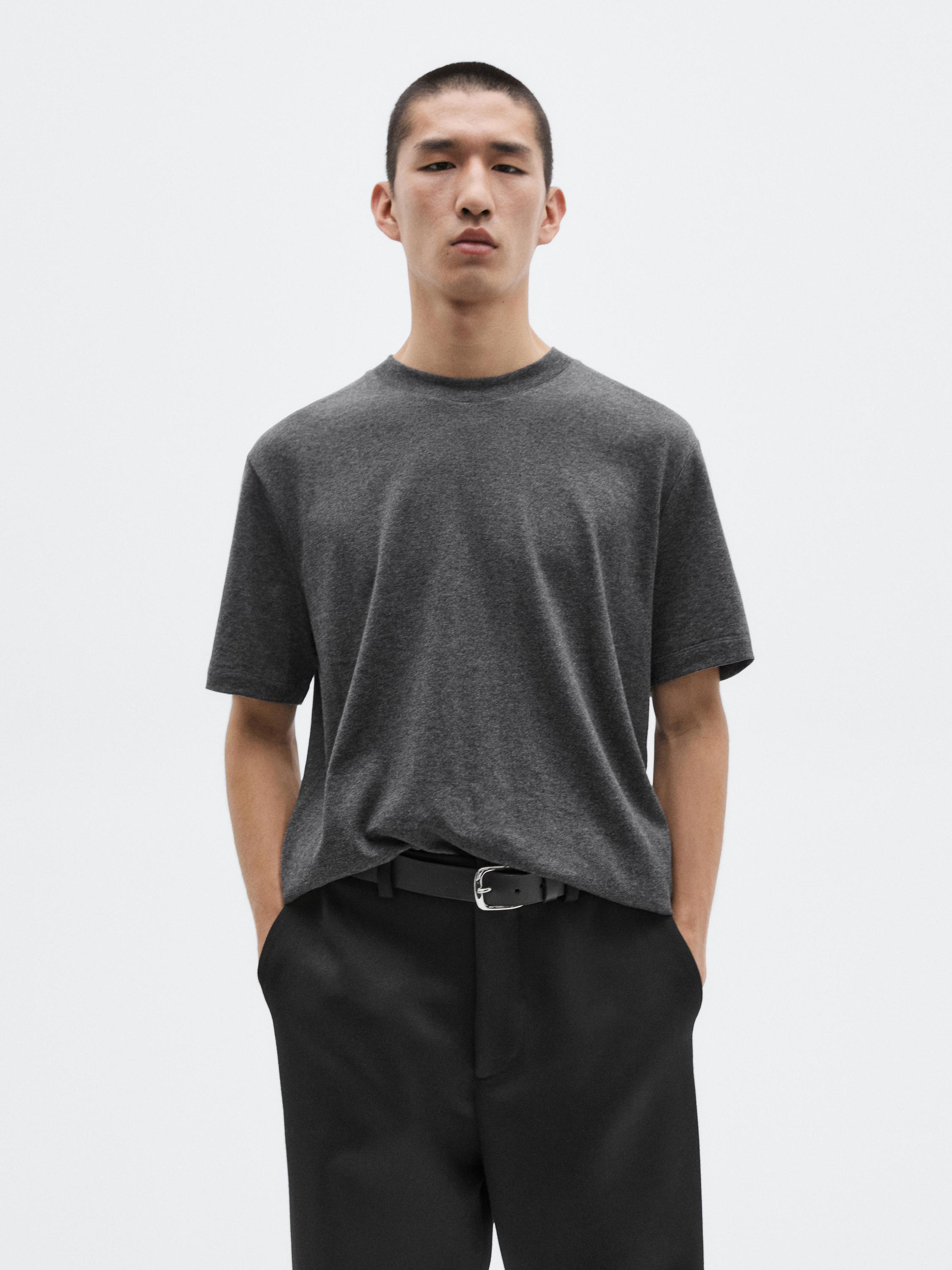 Maglietta a maniche corte in misto cotone - Limited