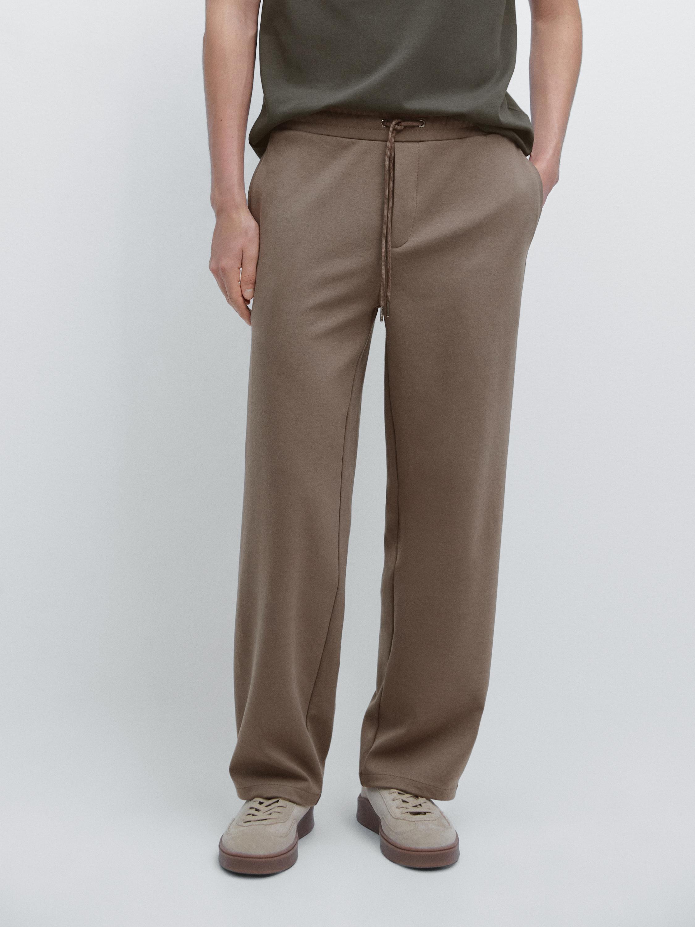 Cotton blend joggers