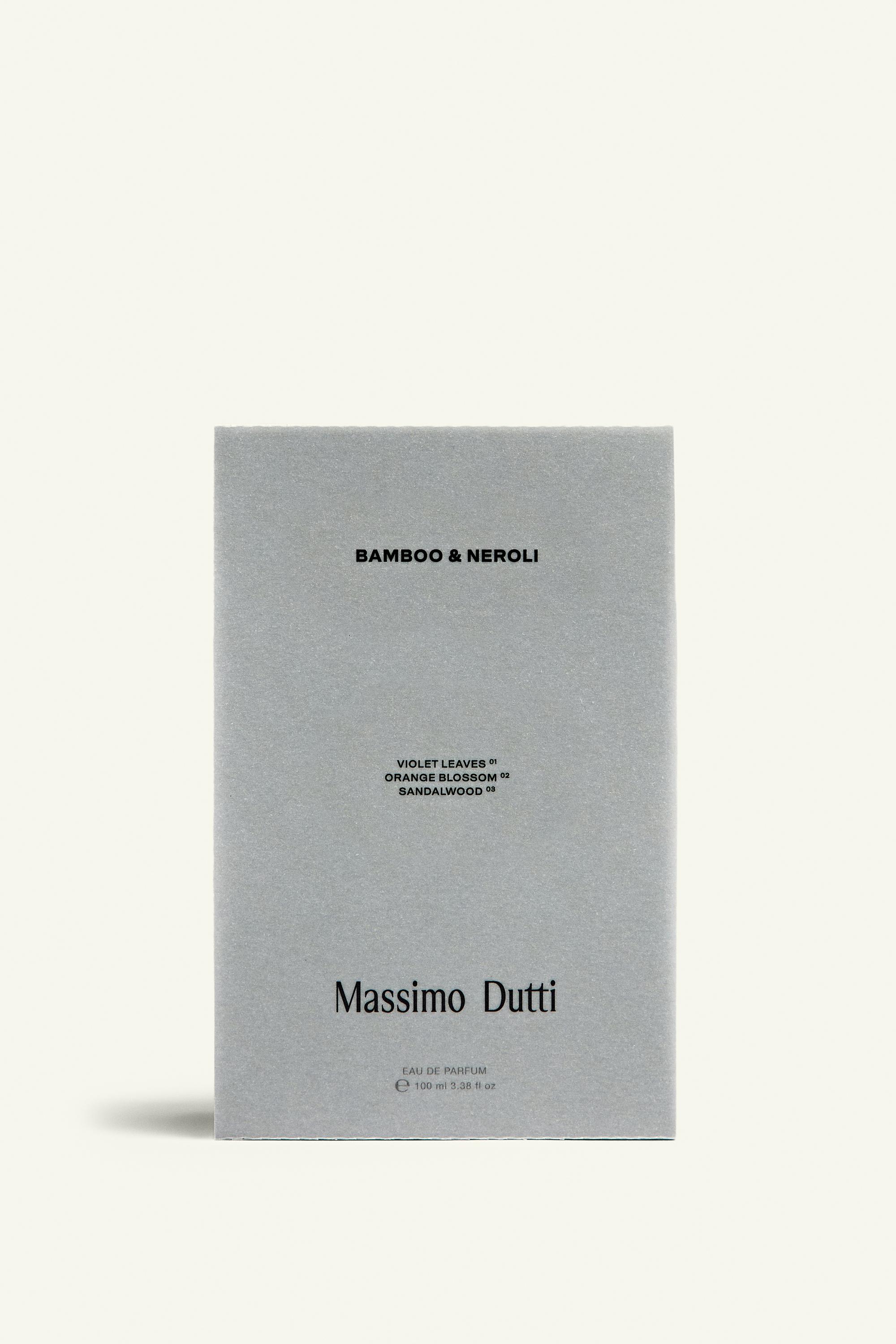 (100ML) MASSIMO DUTTI BAMBOO & NEROLI EAU DE PARFUM — GREEN