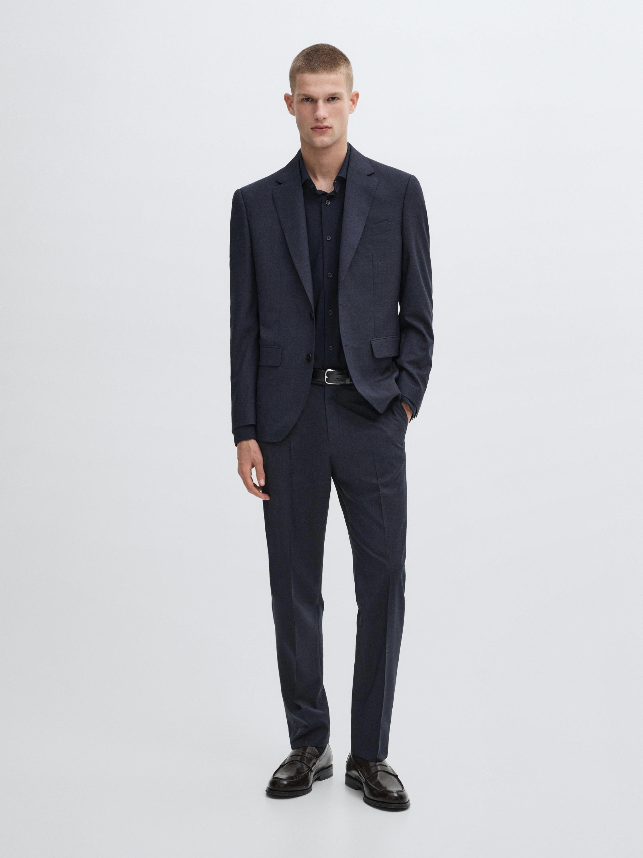 بنطلون بدلة صوف 100%