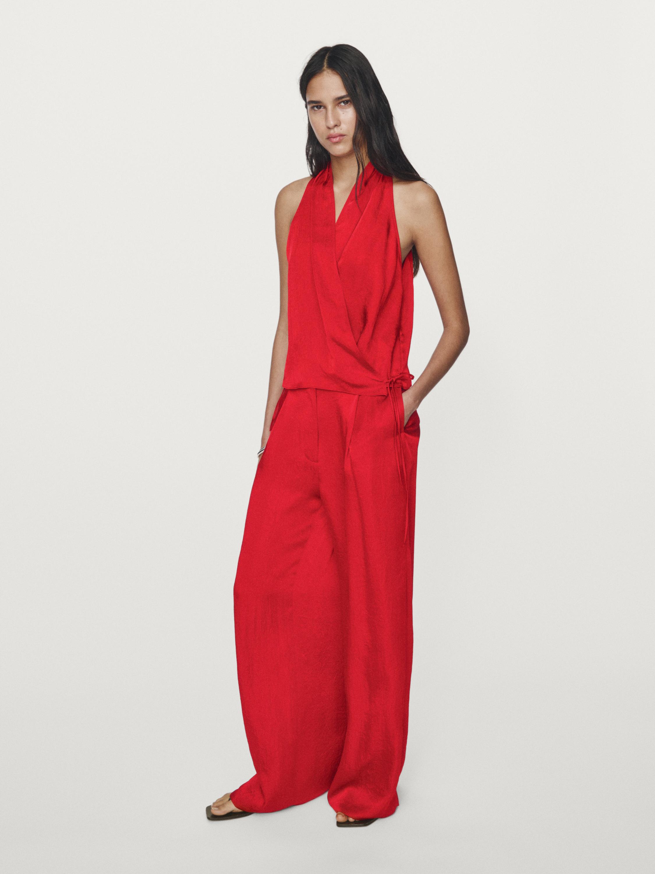 Flowing palazzo trousers