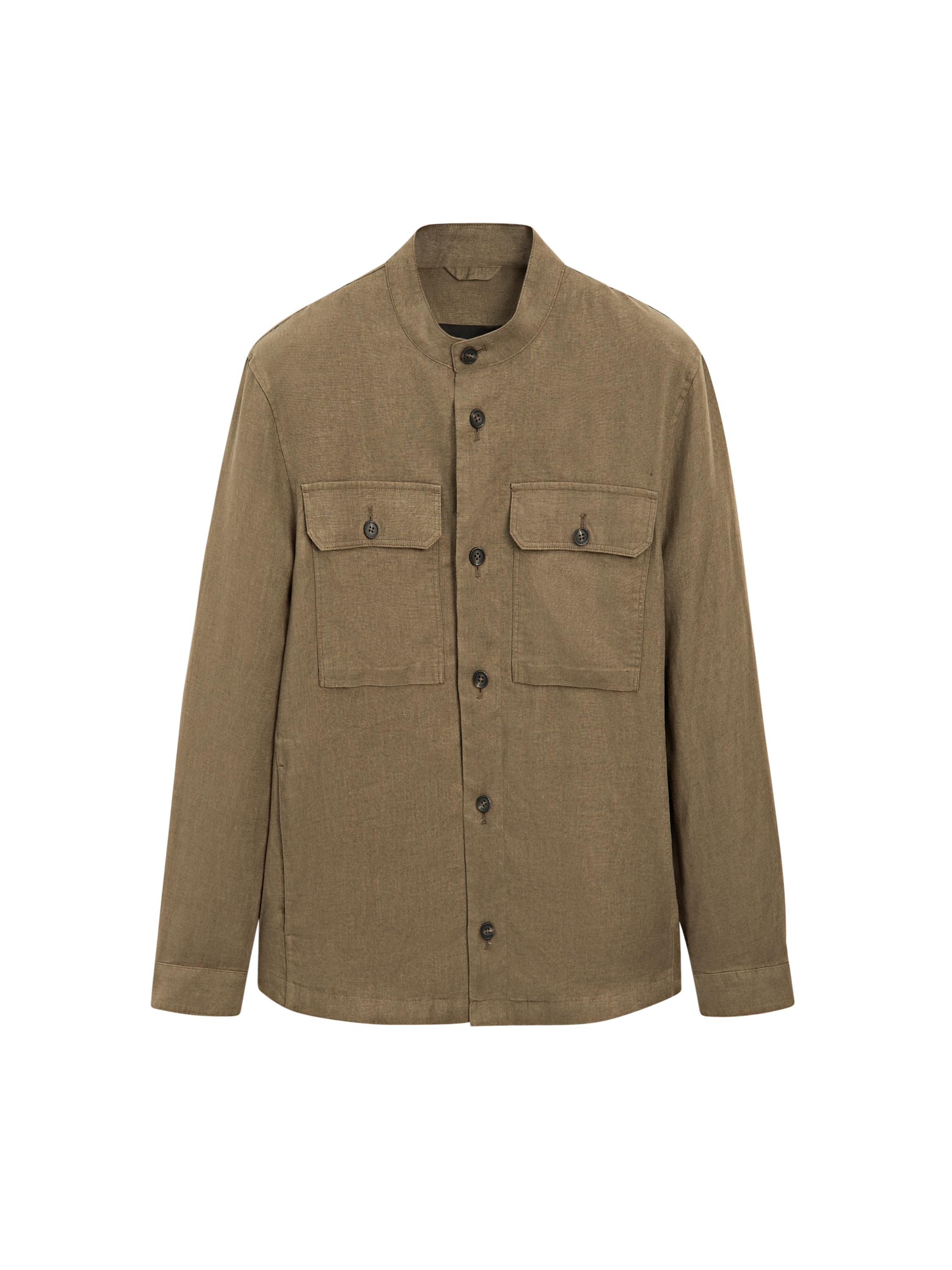 ★MASSIMO DUTTI★ リネン ボンバージャケット ブラウン 03488520515-c.jpg?ts=1741012153067