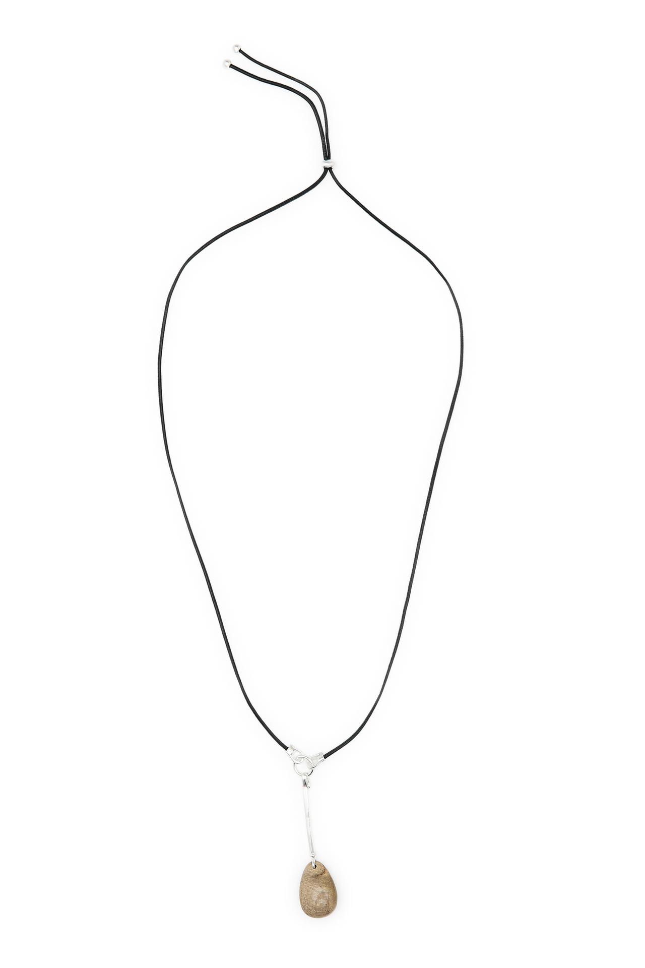 LONG SEED NECKLACE - LIMITED EDITION — SILVER