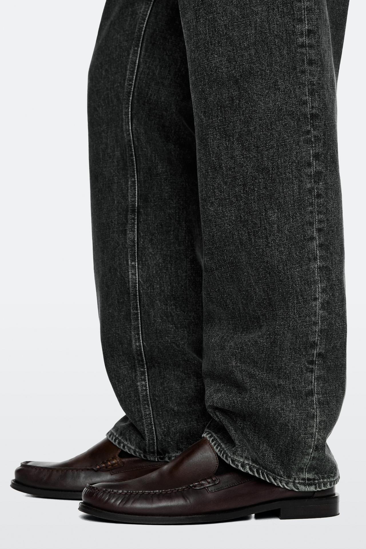 Oiled leather loafers — TAN