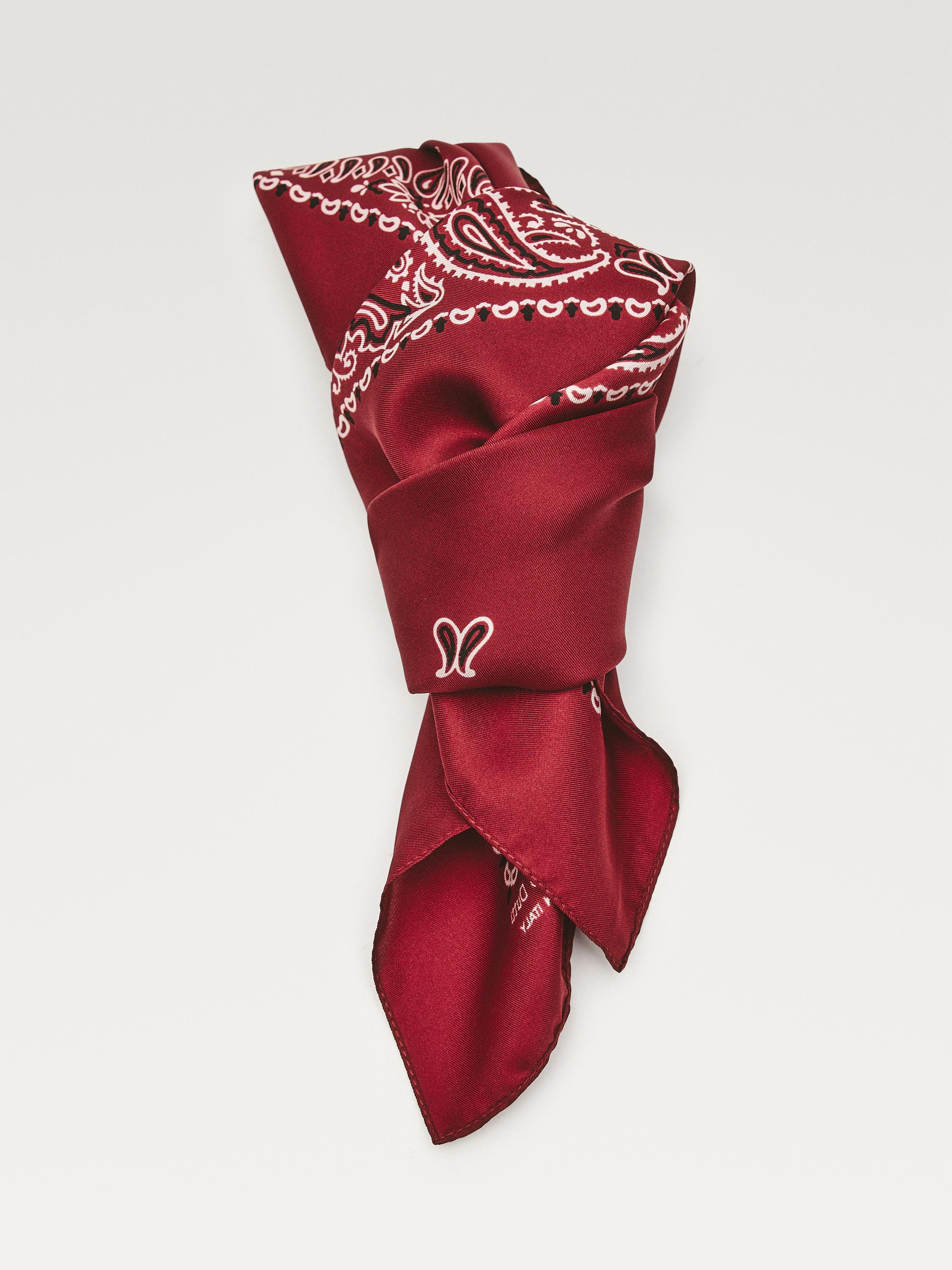 佩斯利印花圍巾