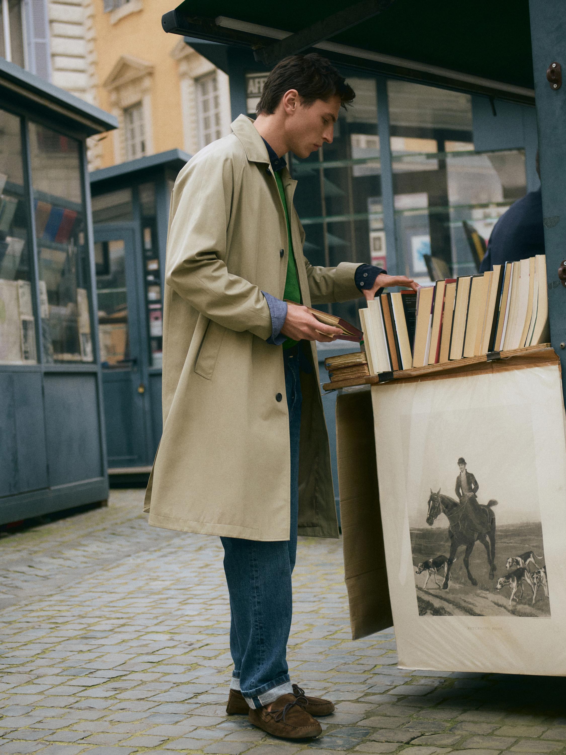 Trench léger en coton