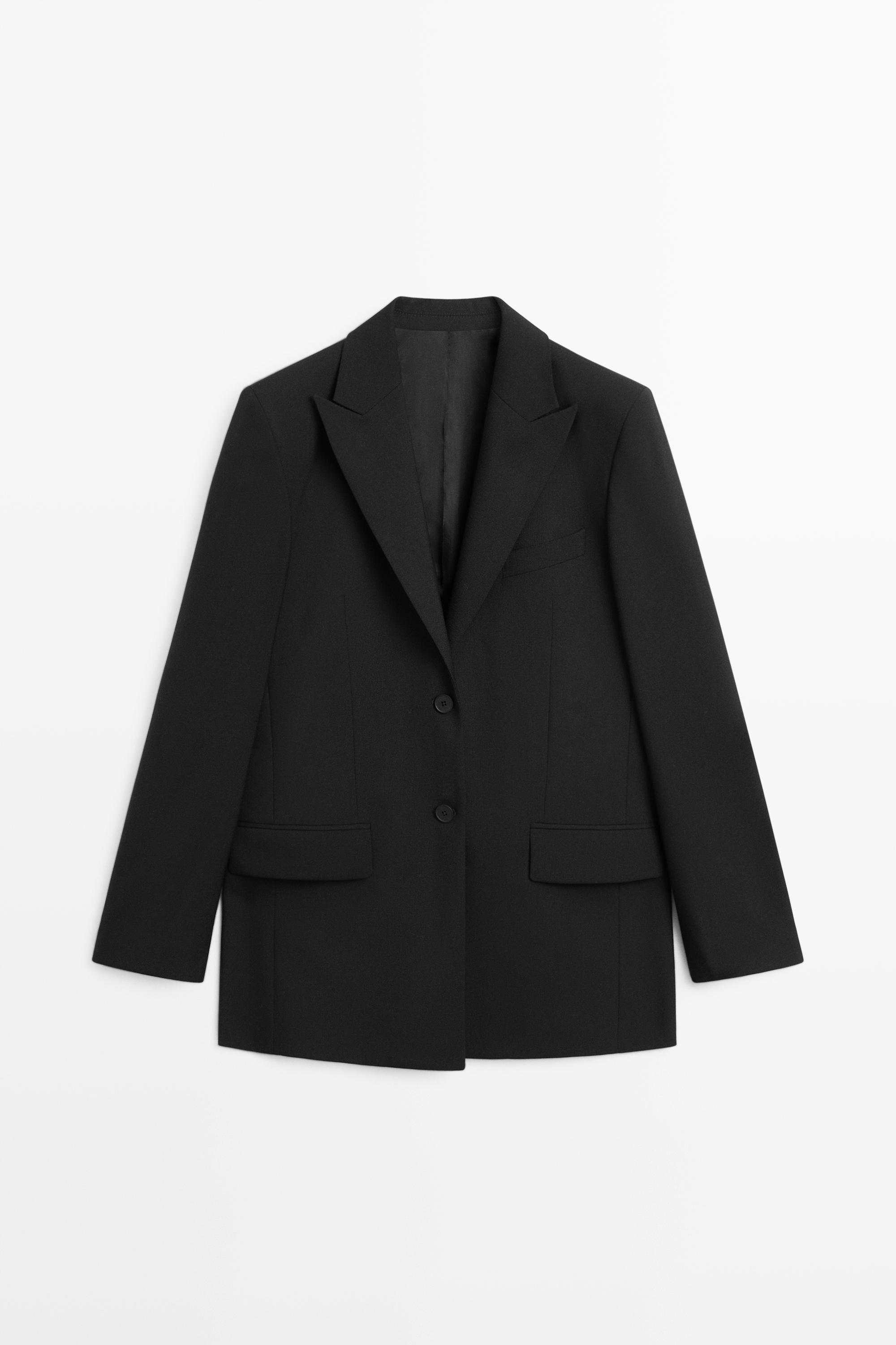 100% Wool Suit Blazer