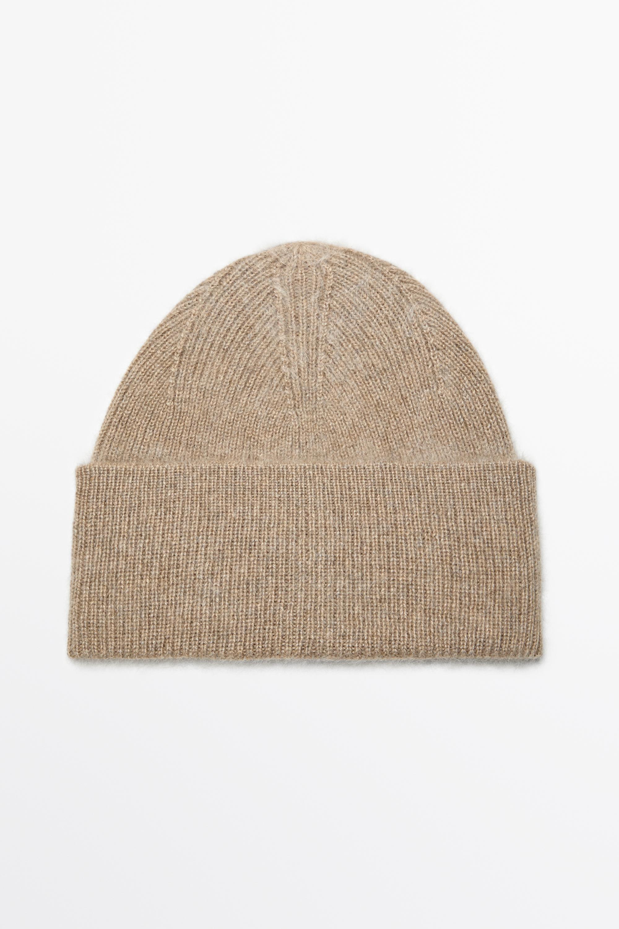 100% cashmere knit beanie