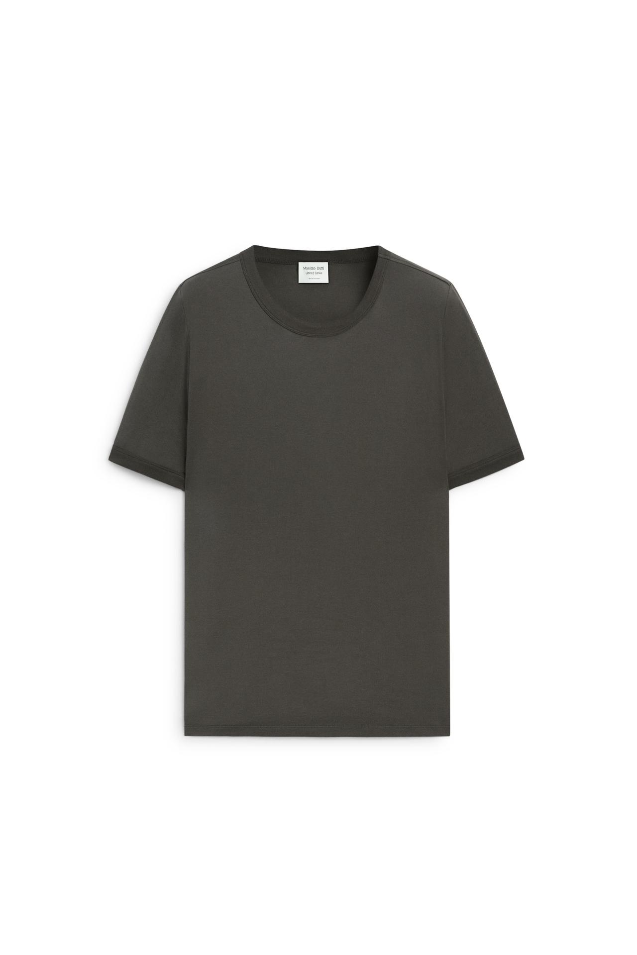 100% cotton short sleeve T-shirt - LIMITED EDITION — Charcoal Grey