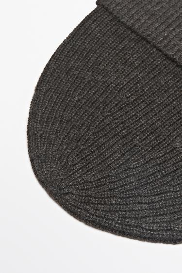 100% cashmere knit beanie — BROWN 4