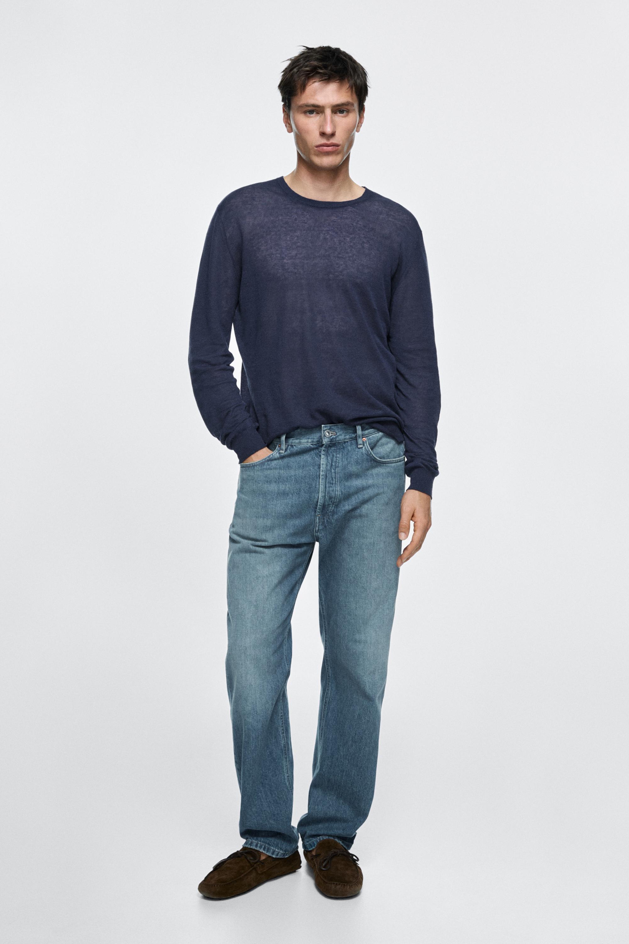 Straight-leg jeans — INDIGO