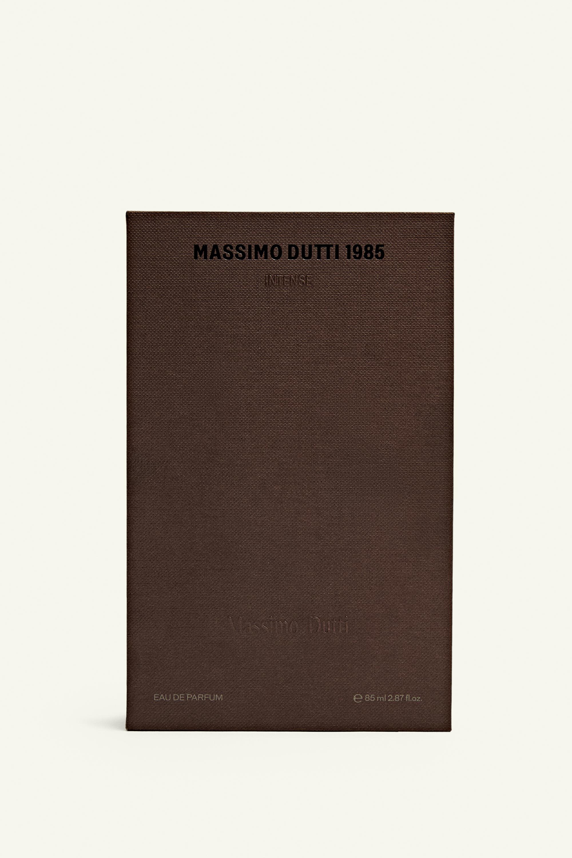 (85 ml) Massimo Dutti 1985 Intense eau de parfum — BROWN