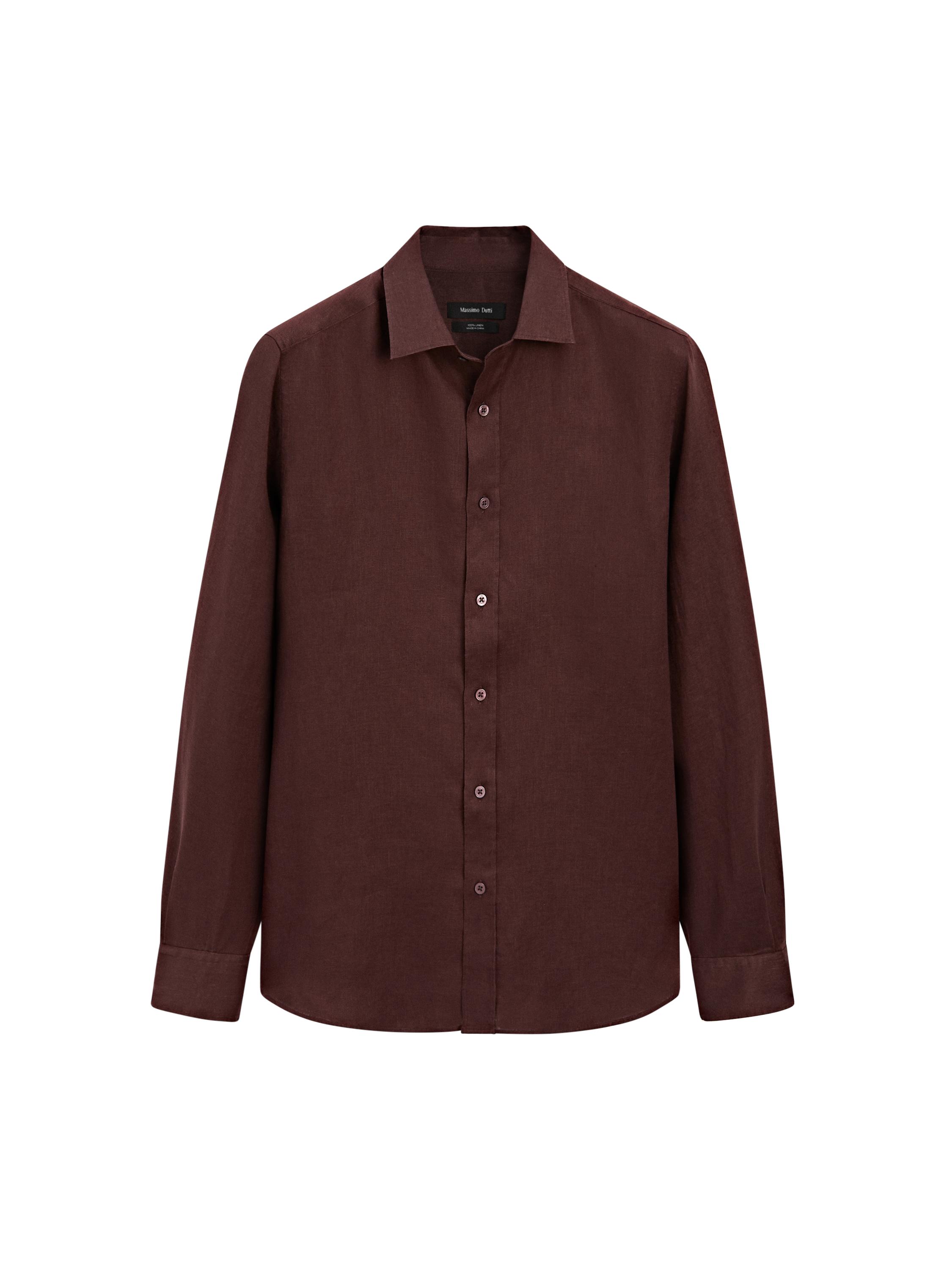 ★ Massimo Dutti★ 100 Linen Regular Fit Shirt 01717267142 100% linen regular fit shirt · Sand · Shirts | Massimo Dutti