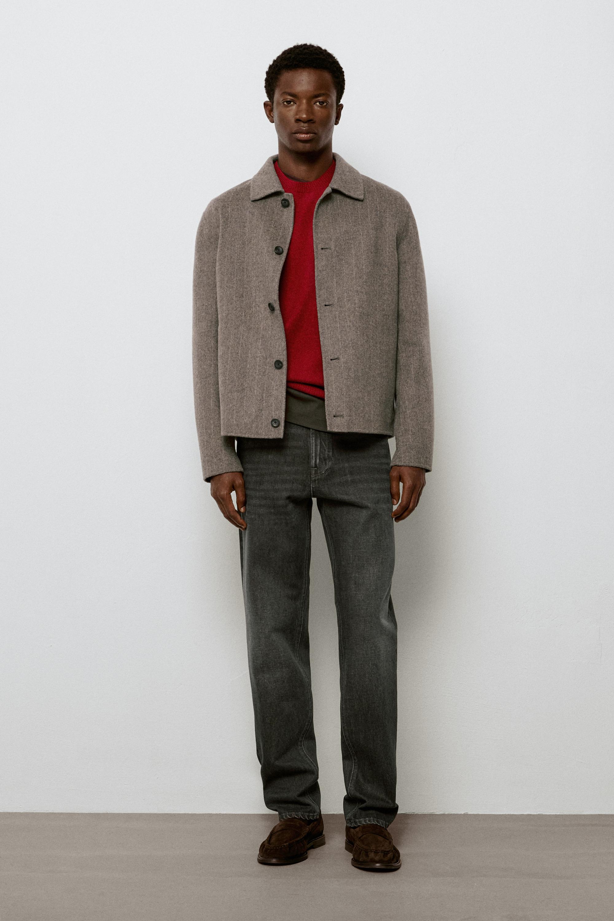 Tapered fit jeans — GREY