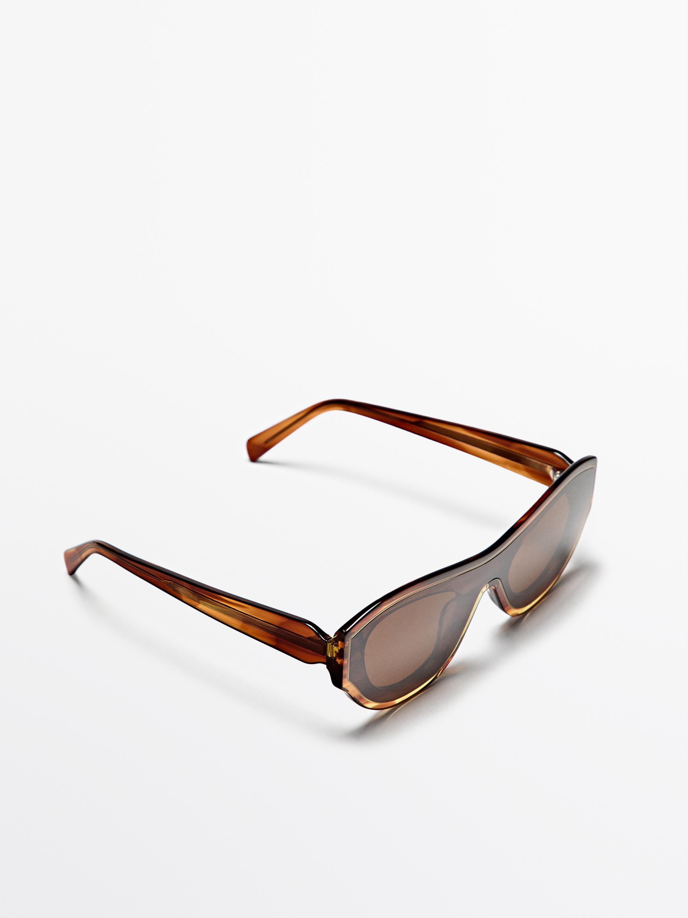 Lunettes de soleil effet double