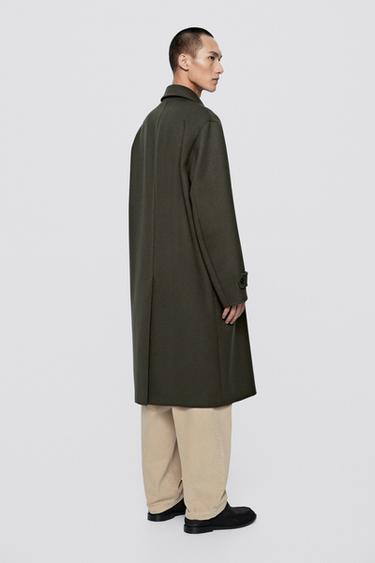 Double-breasted long coat - LIMITED EDITION — GREEN 4