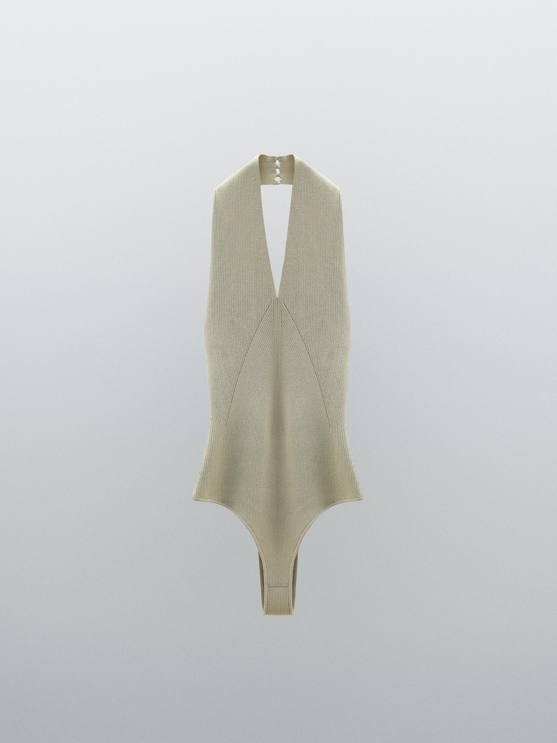 Body punto cuello halter- STUDIO