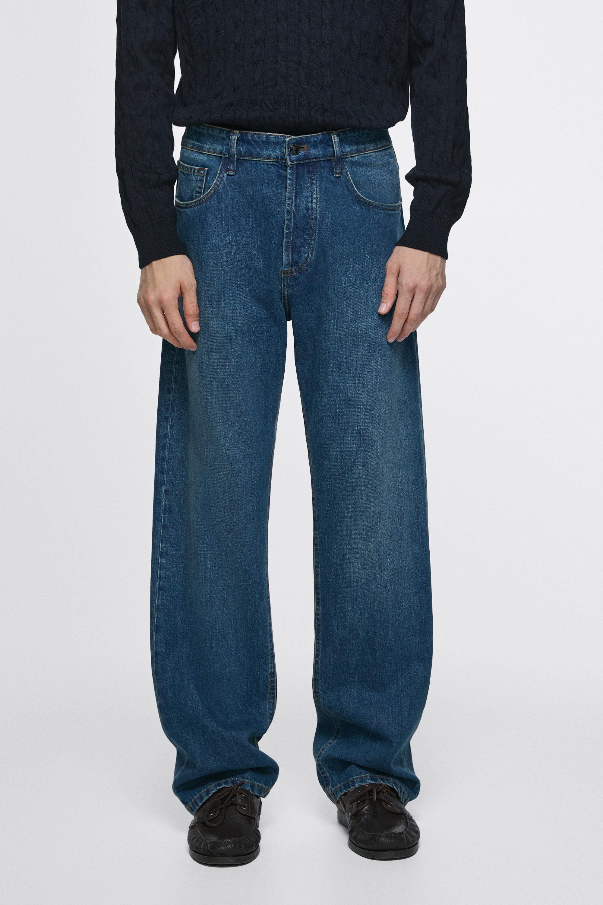 Wide-leg jeans — BLUE