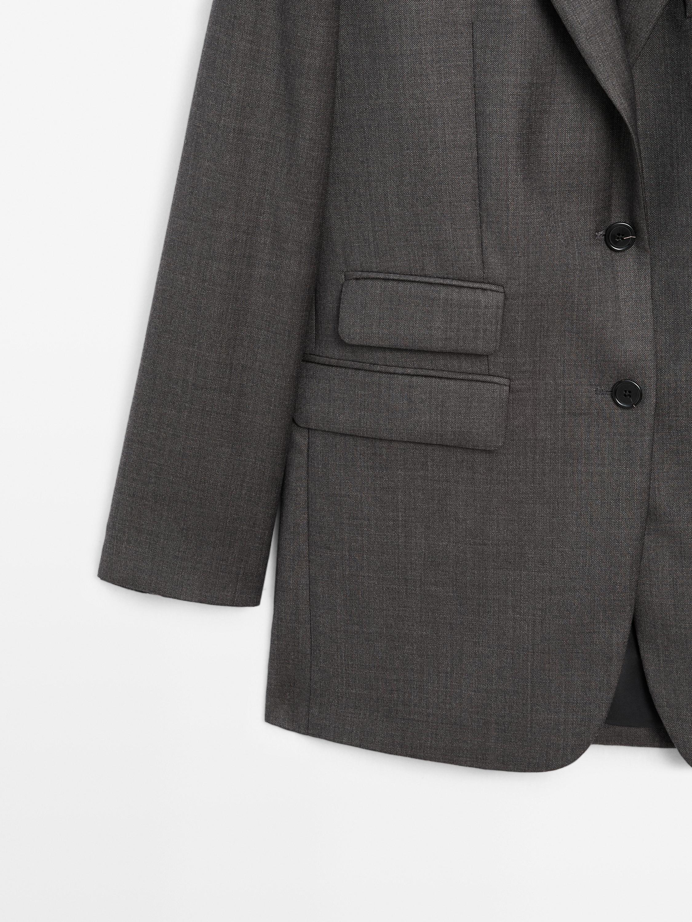 Blazer i 100% uld