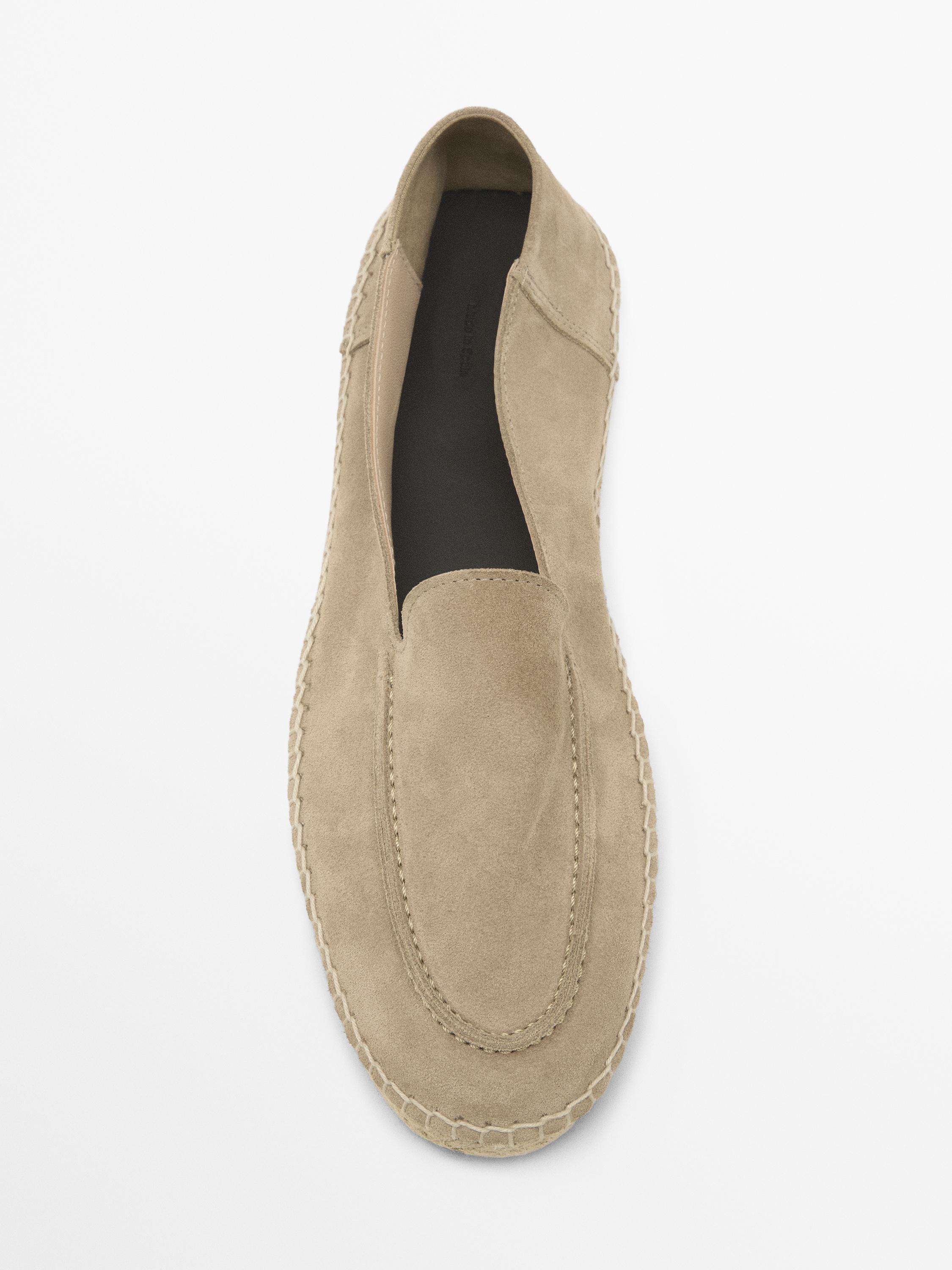 Moc toe espadrilles