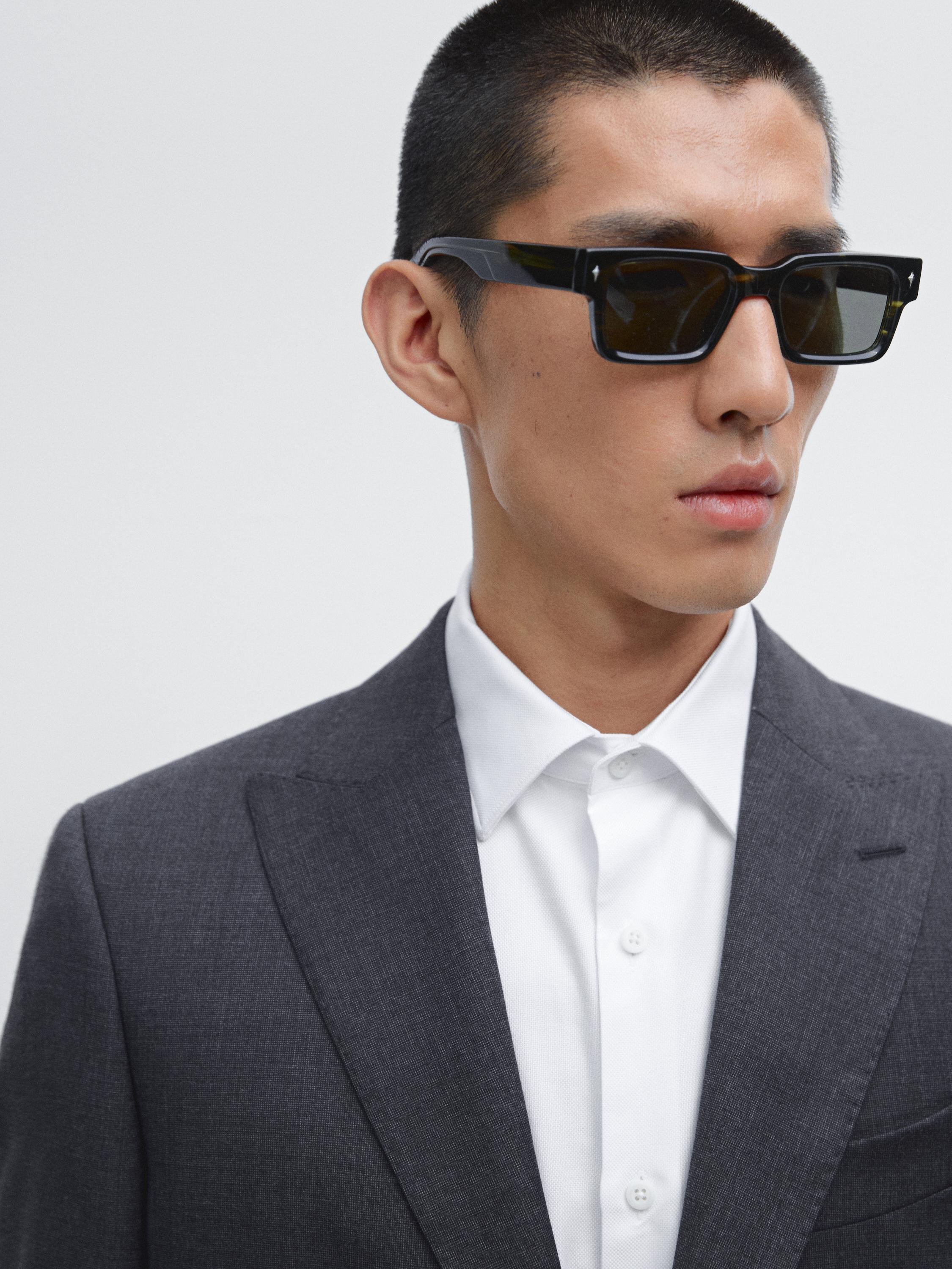 100% wool suit blazer
