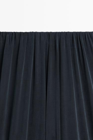 Pleated flowing wide-leg pants - STUDIO — BLUE 4