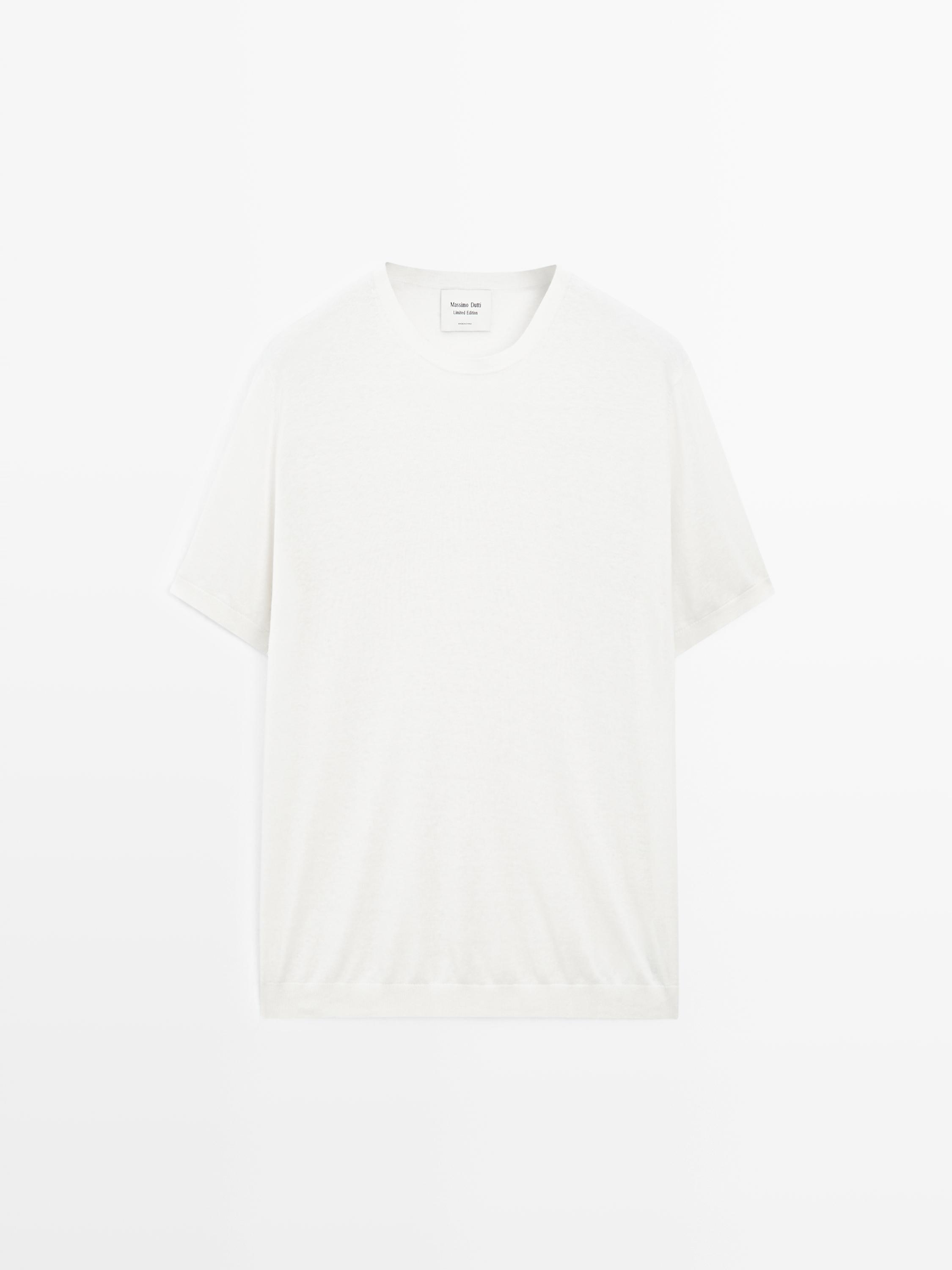 Camiseta punto con seda - Limited edition