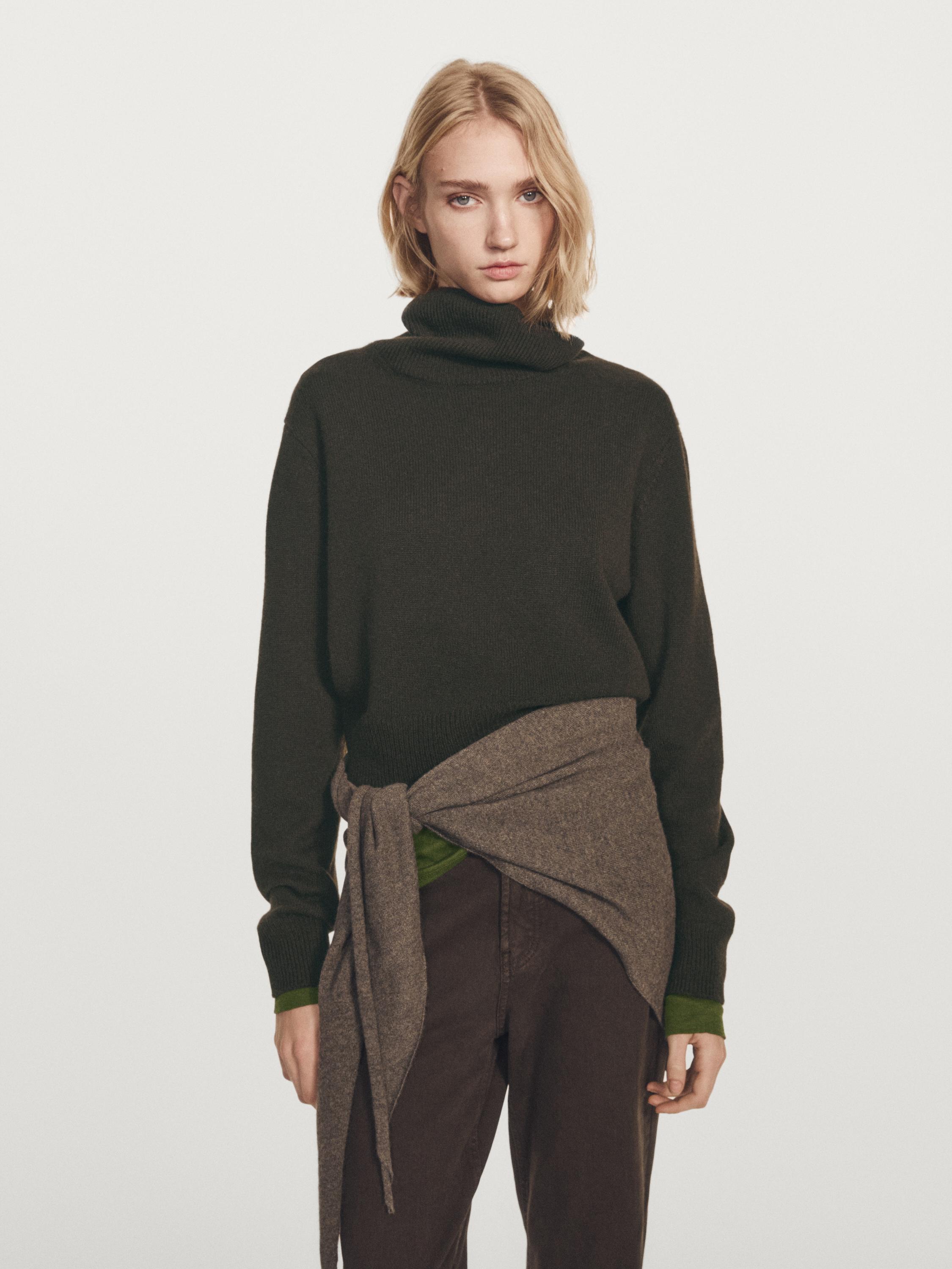 Jersey punto corto 100% cashmere