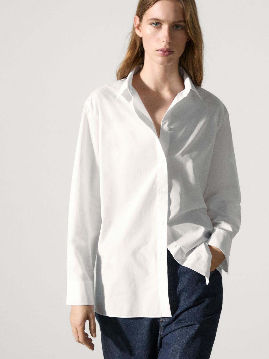 camisas-blancas-para-mujer-massimo-dutti
