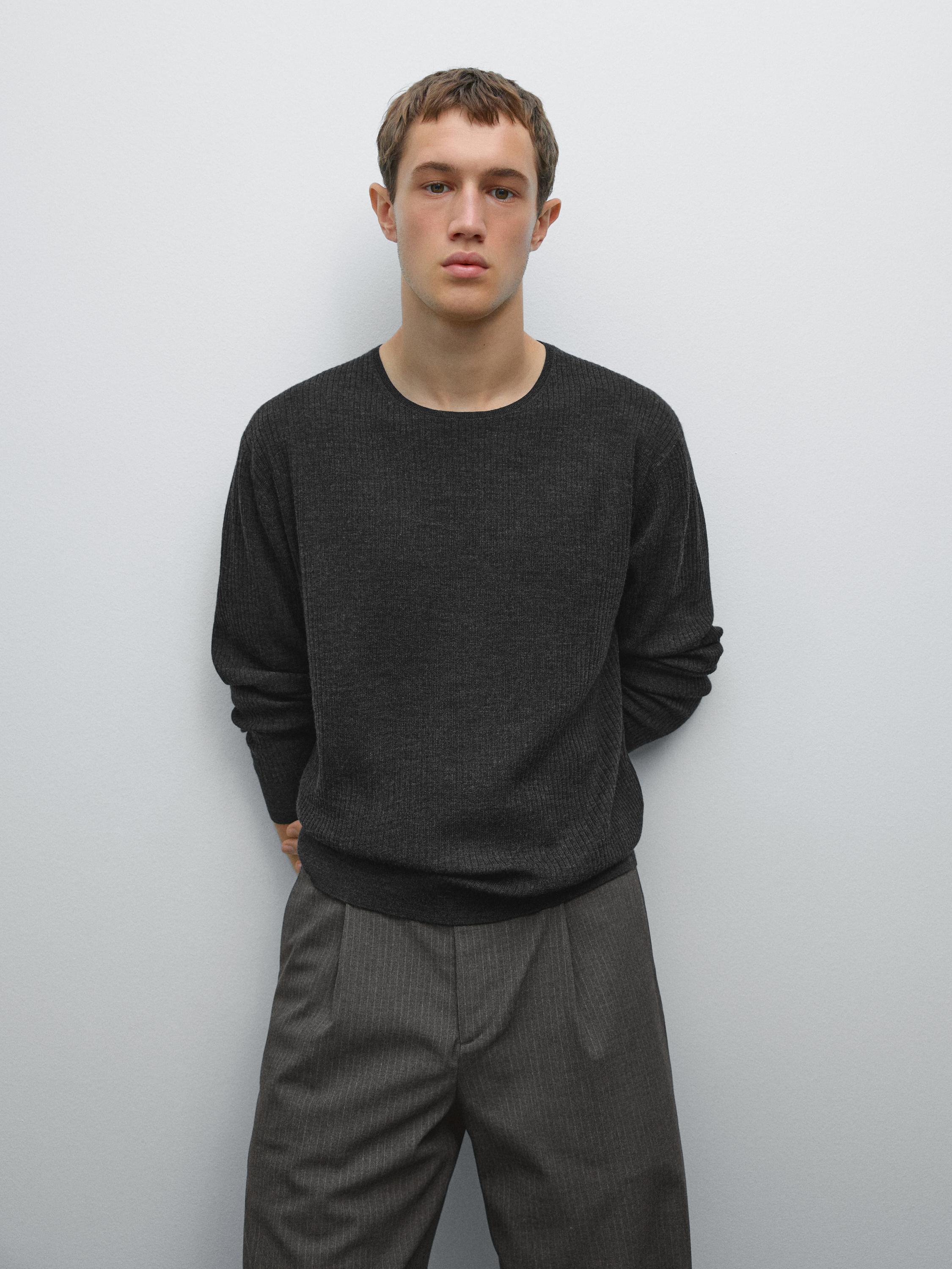 Свитер из 100% мериносовой шерсти