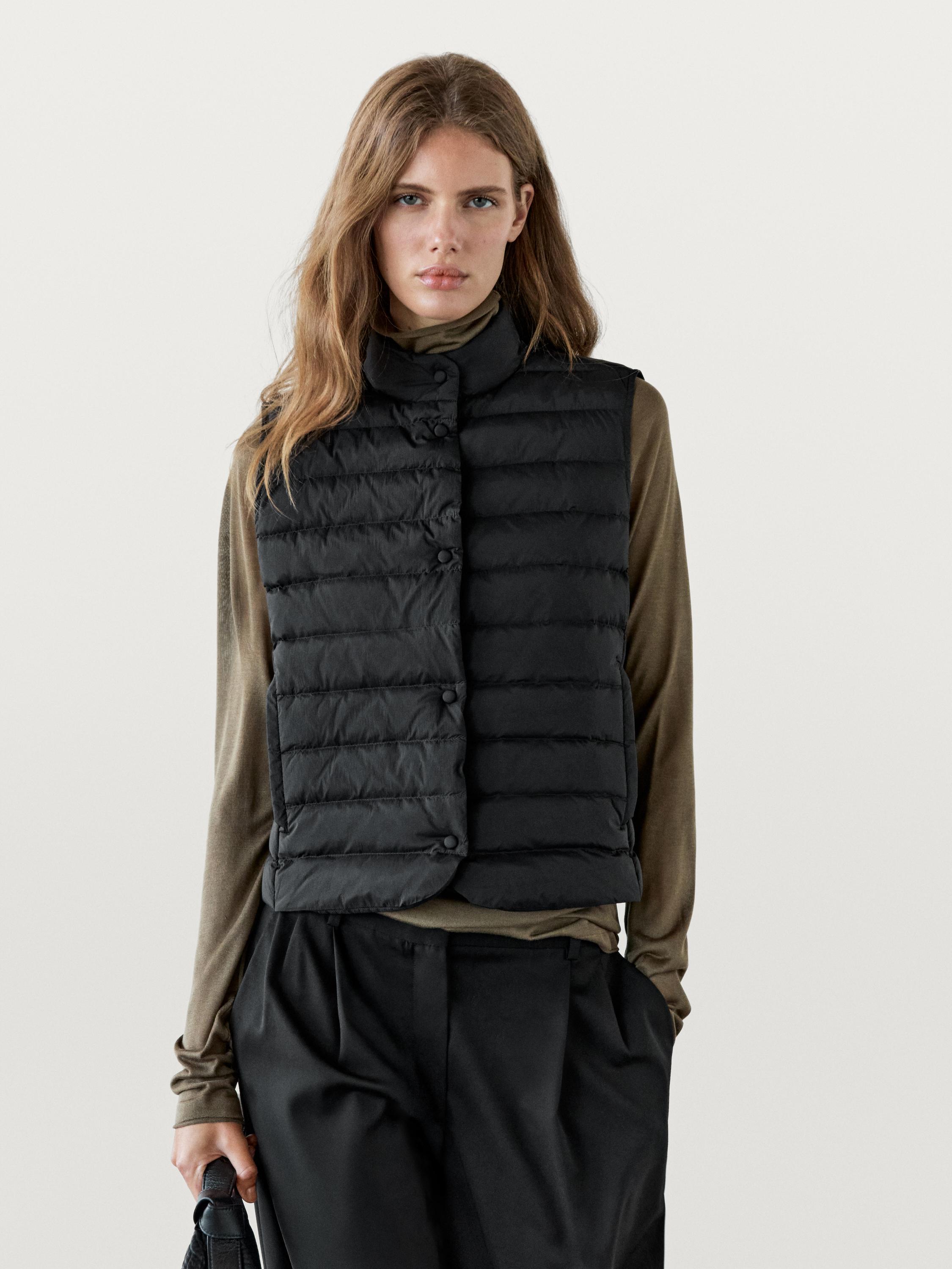 Down puffer gilet