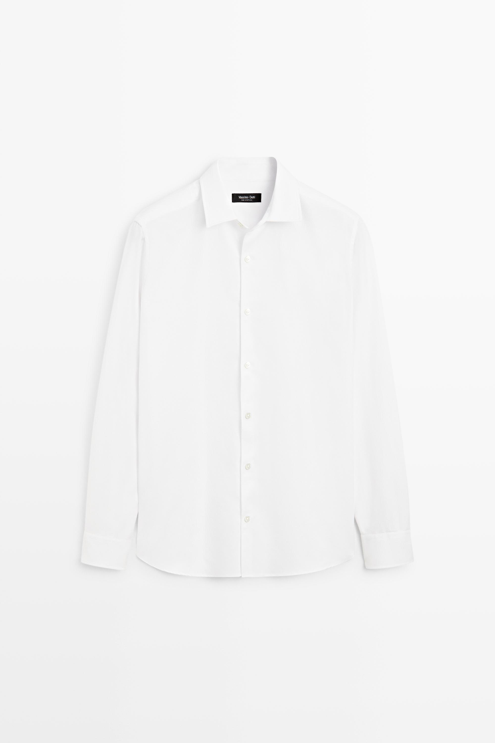 100% Cotton Twill Regular Fit Shirt