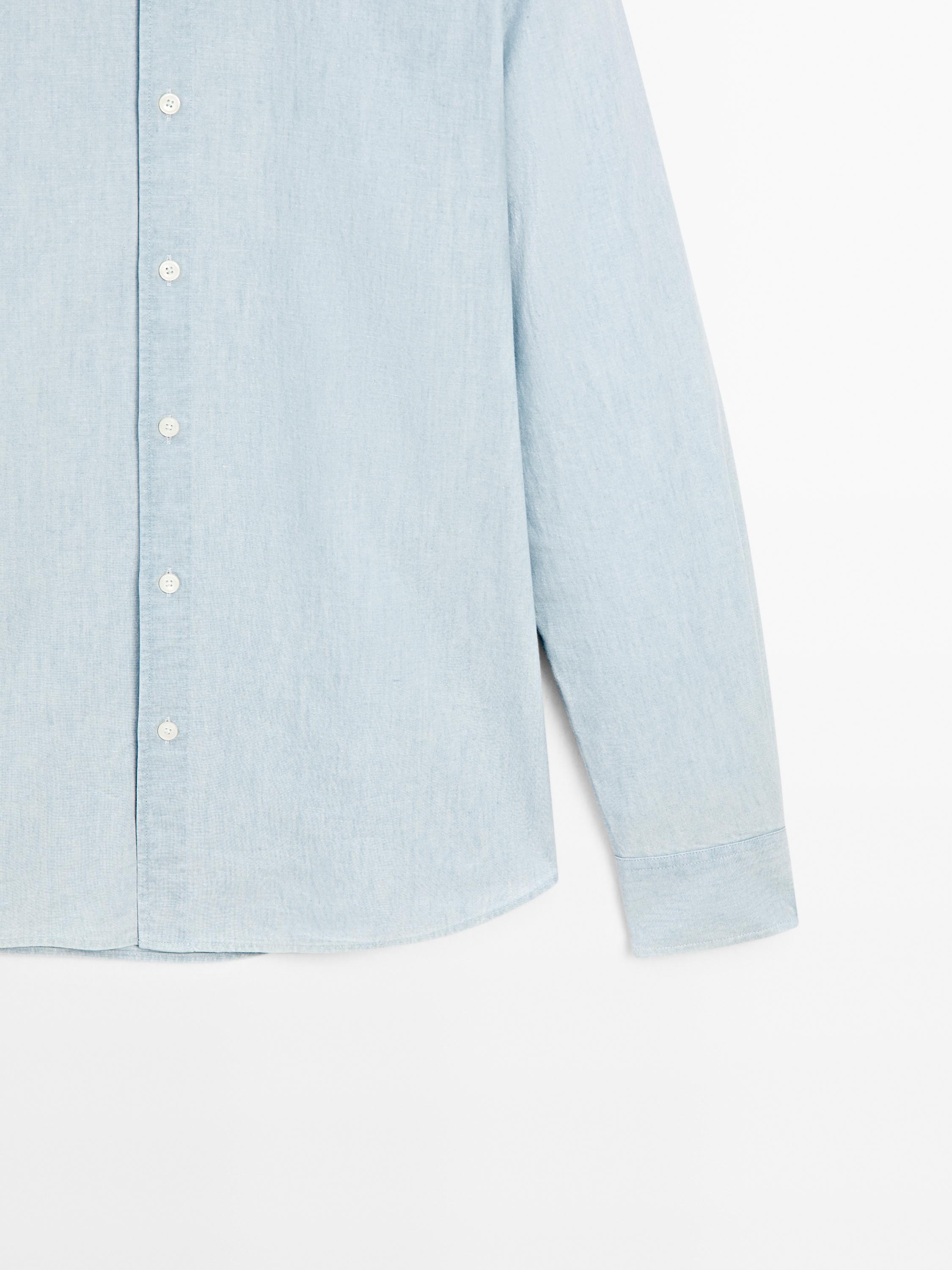 Ντένιμ πουκάμισο slim fit