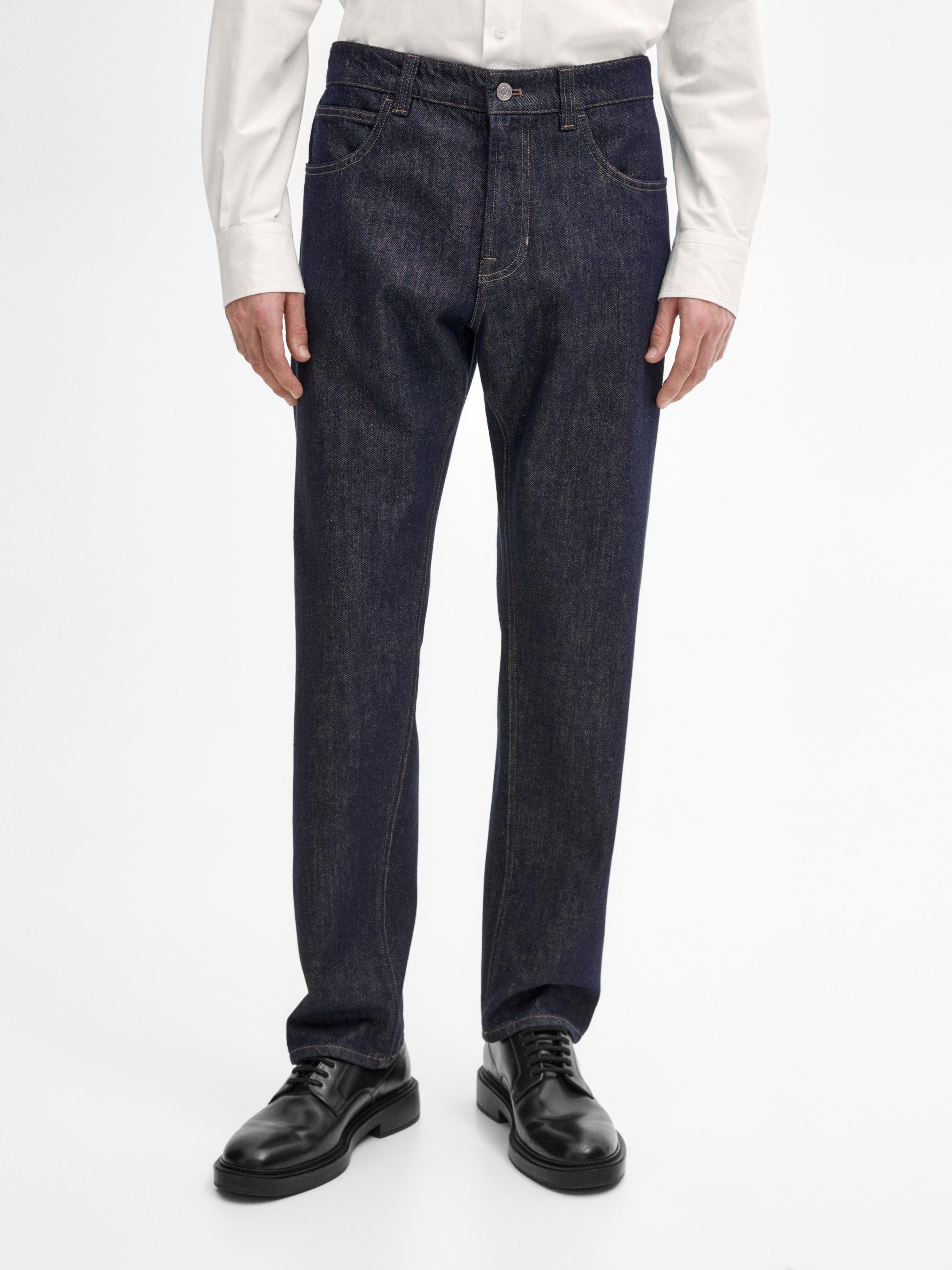 Pantalon brushed relaxed fit