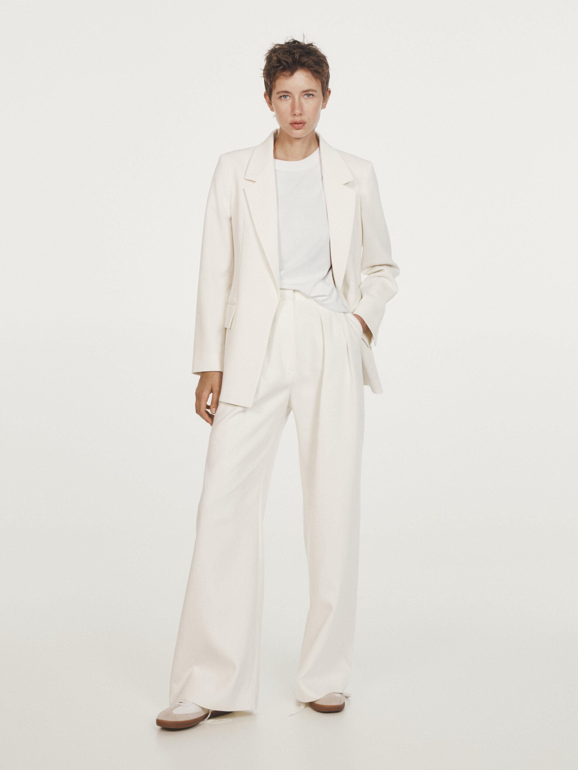 Short sleeve interlock T-shirt — Off white