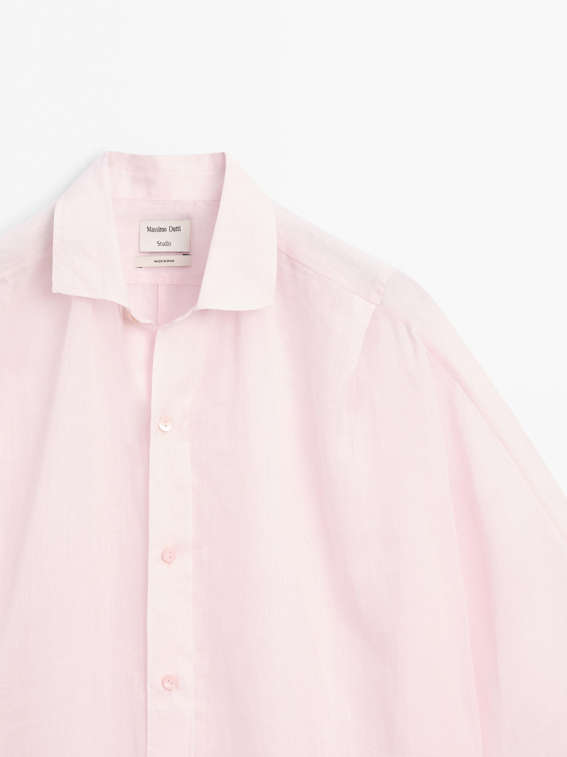 Koszula że 100% ramii z nietoperzowym rękawem – STUDIO