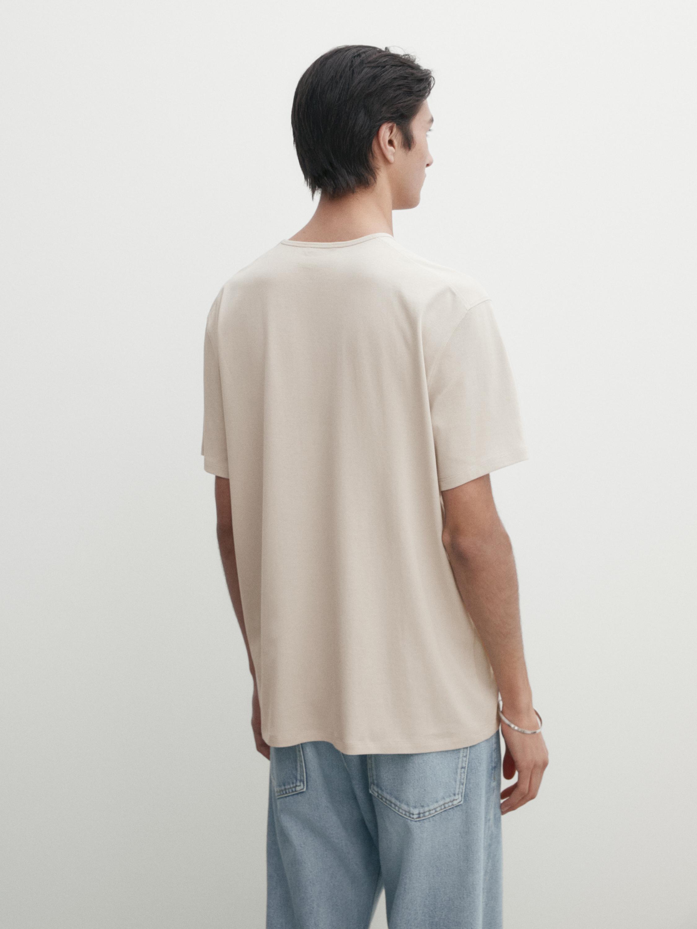 Camiseta algodón manga corta