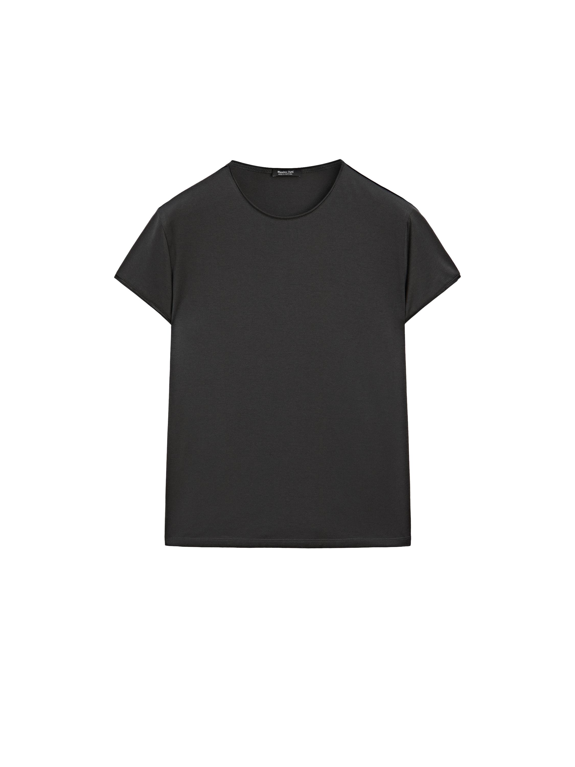 ★ Massimo Dutti★ 100% cotton short sleeve t-shirt 0684050 MASSIMO DUTTI Men “Washed Blue” Cotton Mix T-Shirt, Size L