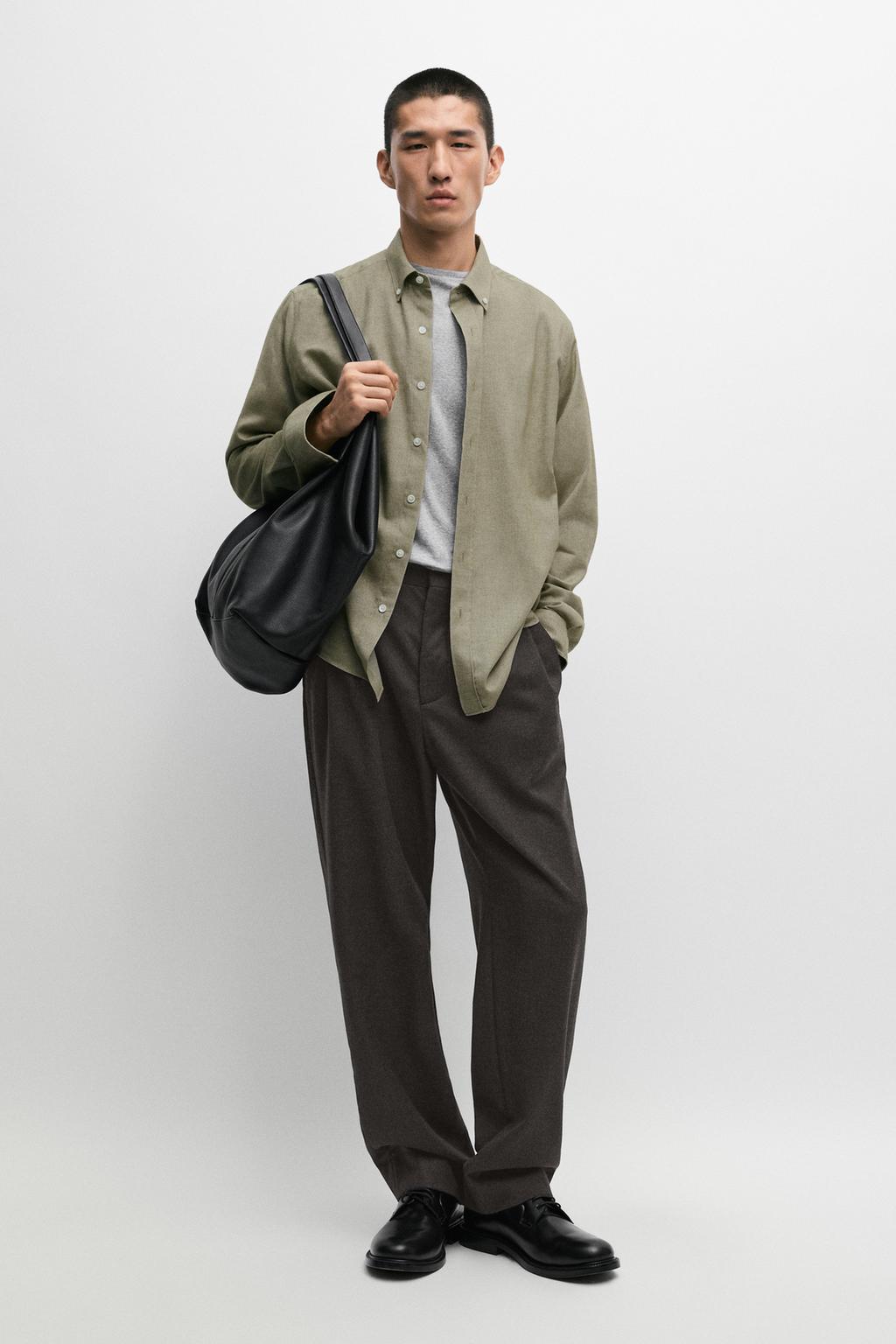 100% cotton regular fit shirt