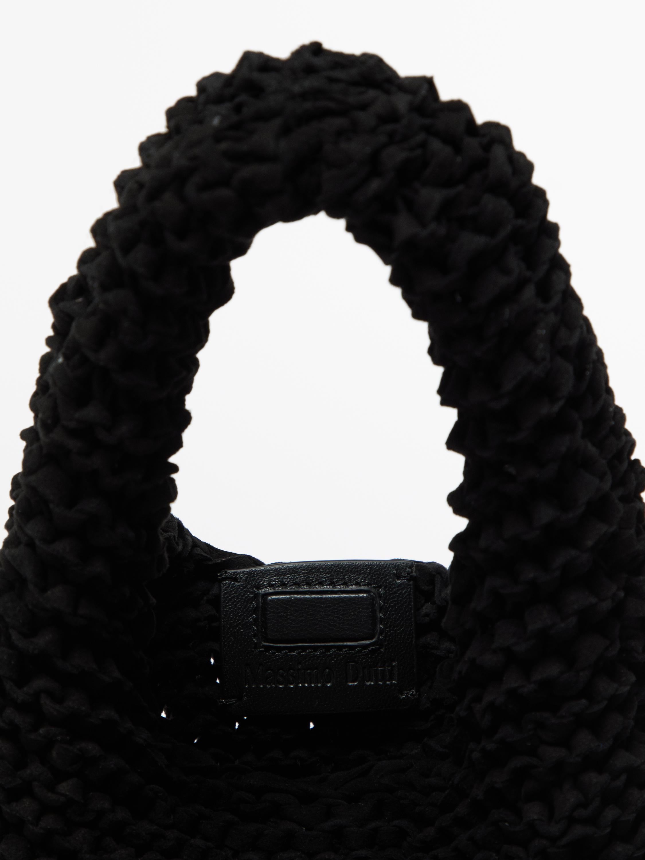 Mini split suede crochet bag - Limited Edition